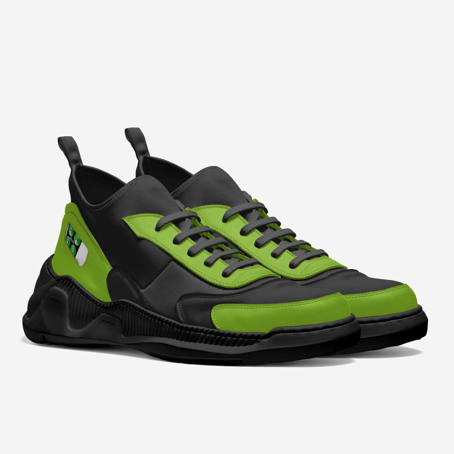 Reik fest 3 custom made in Italy shoes by Shawn Kemp | Double view