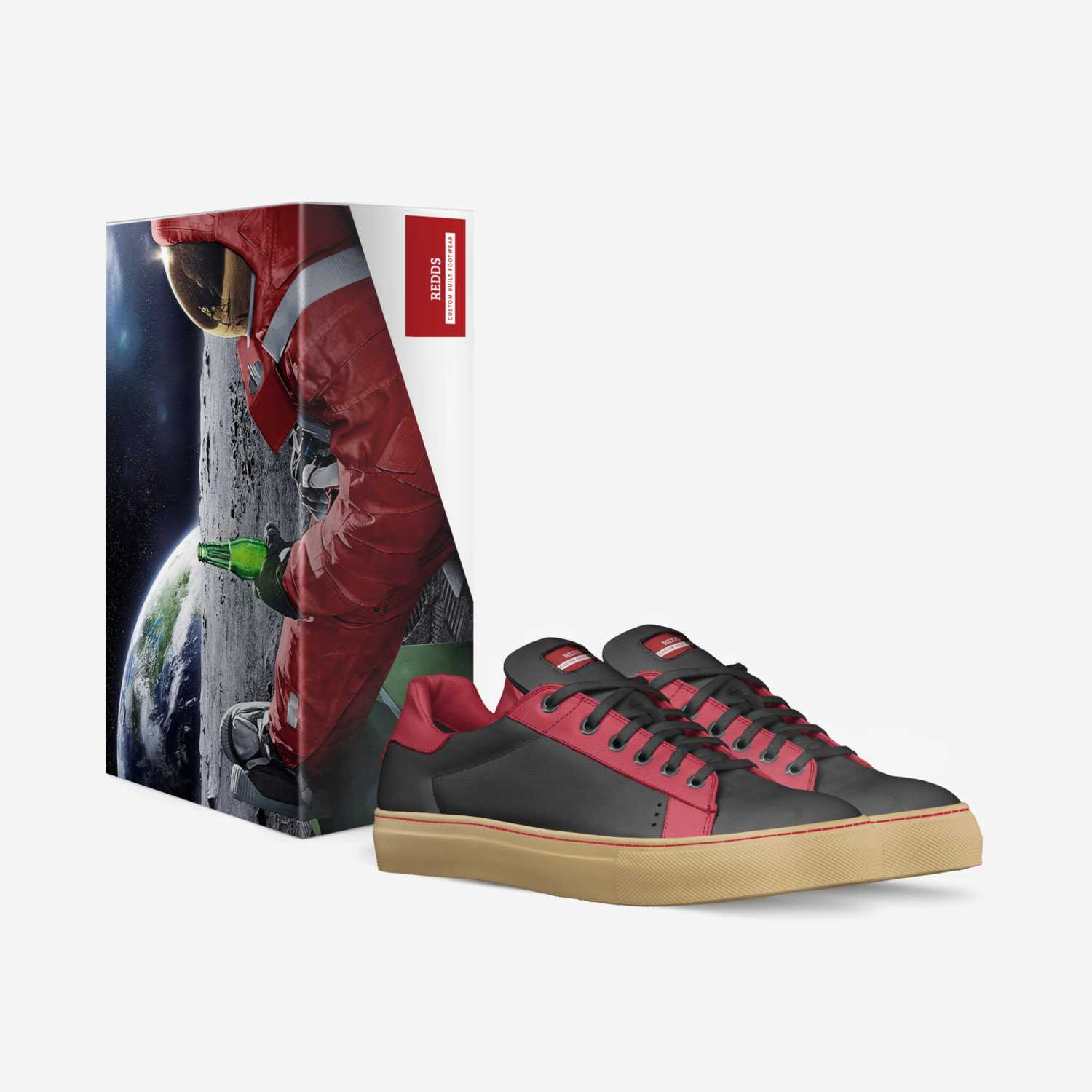 REDDS FLAVA custom made in Italy shoes by Lyrell Barfield | Box view