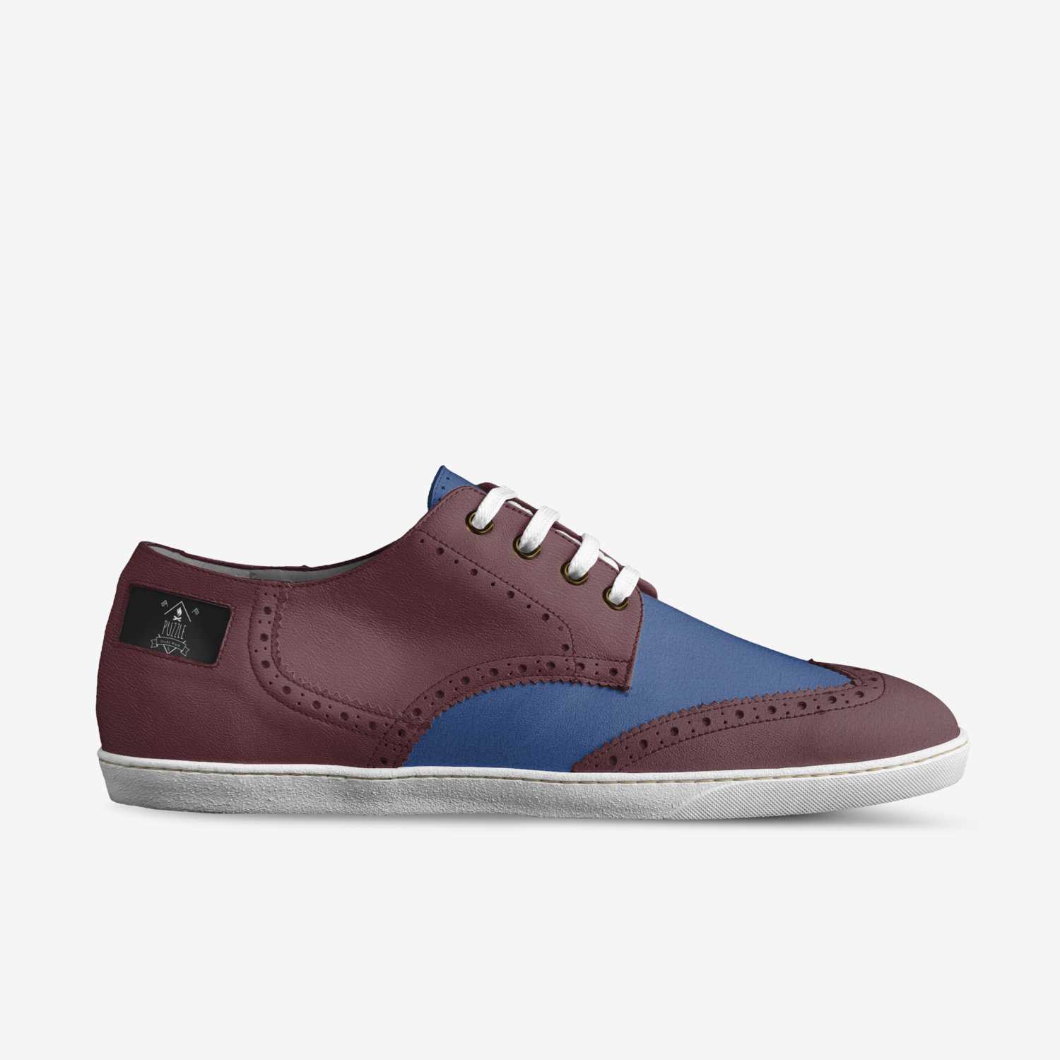 Puzzle custom made in Italy shoes by Sean O'Brien | Side view