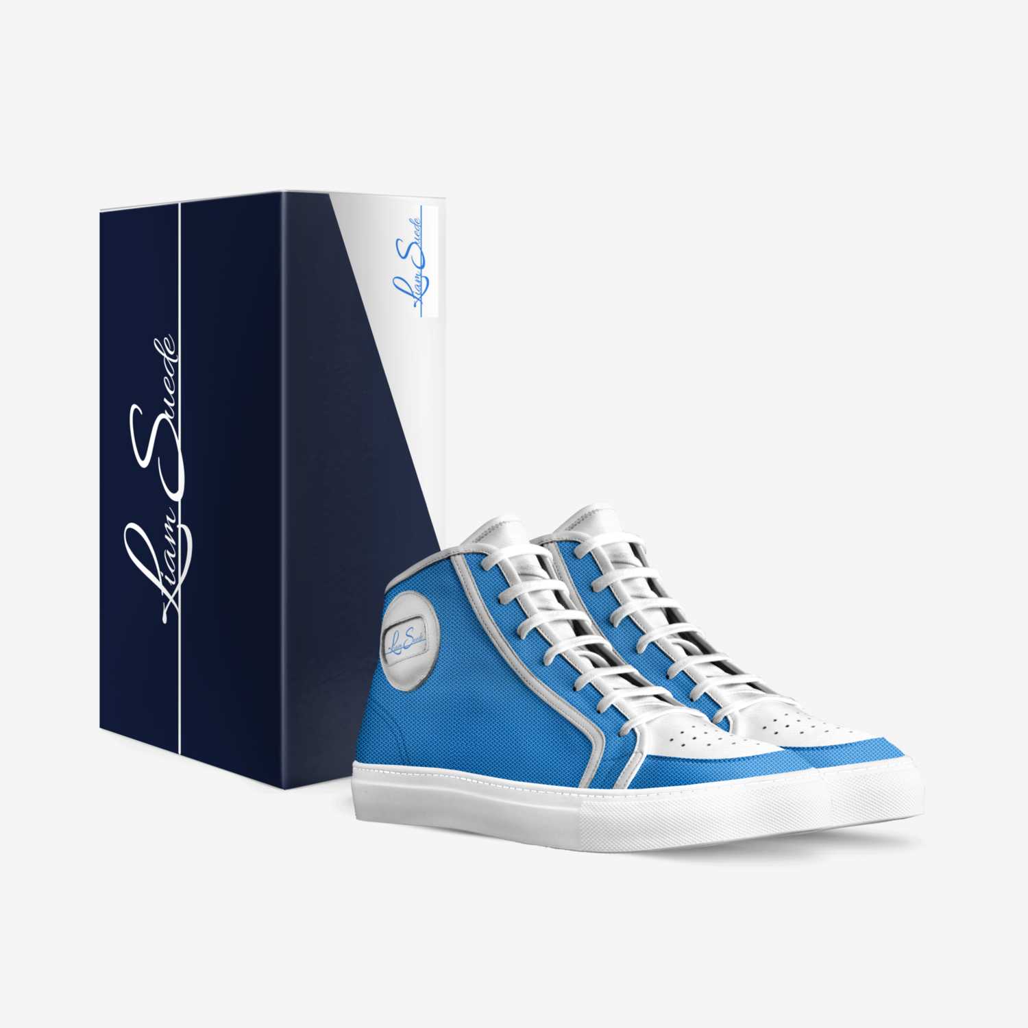 SKY BOX custom made in Italy shoes by Liam Suede | Box view