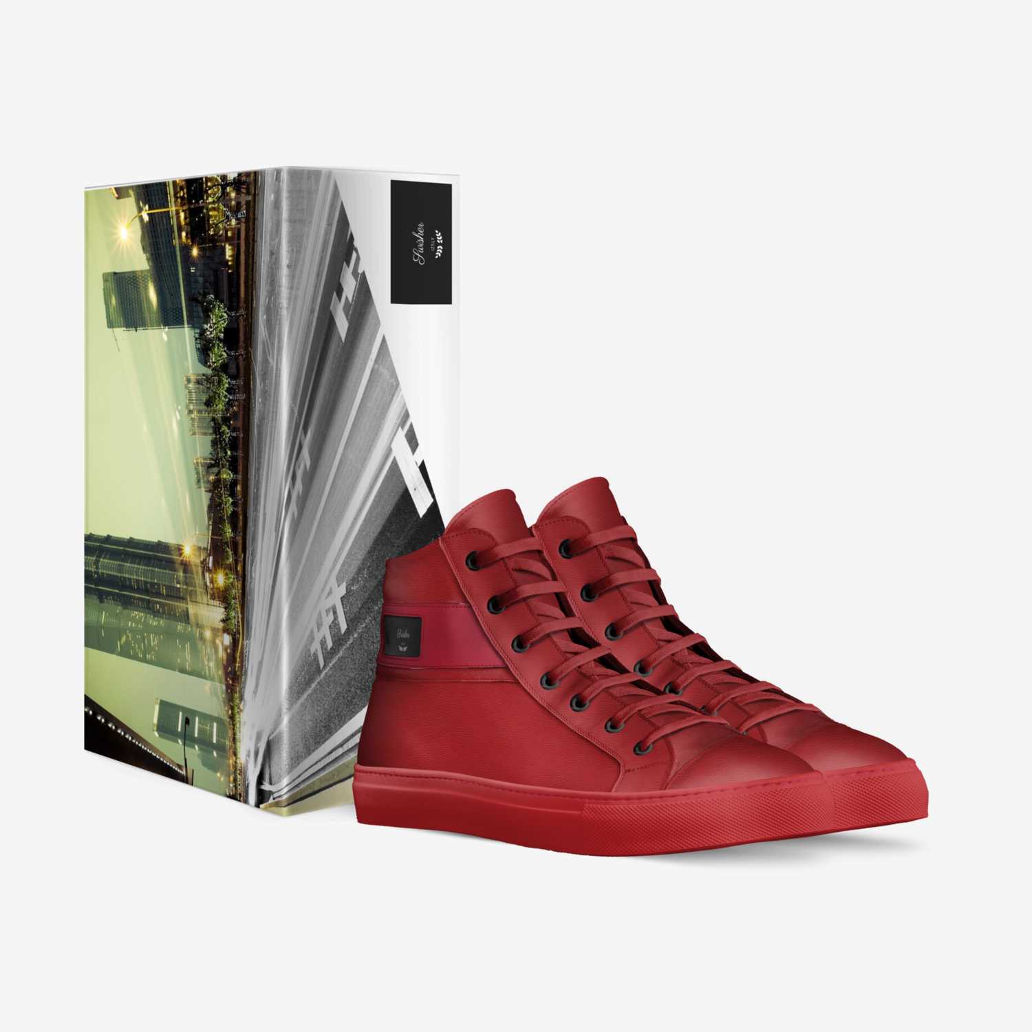 Swisher custom made in Italy shoes by Johnathan Schieber | Box view