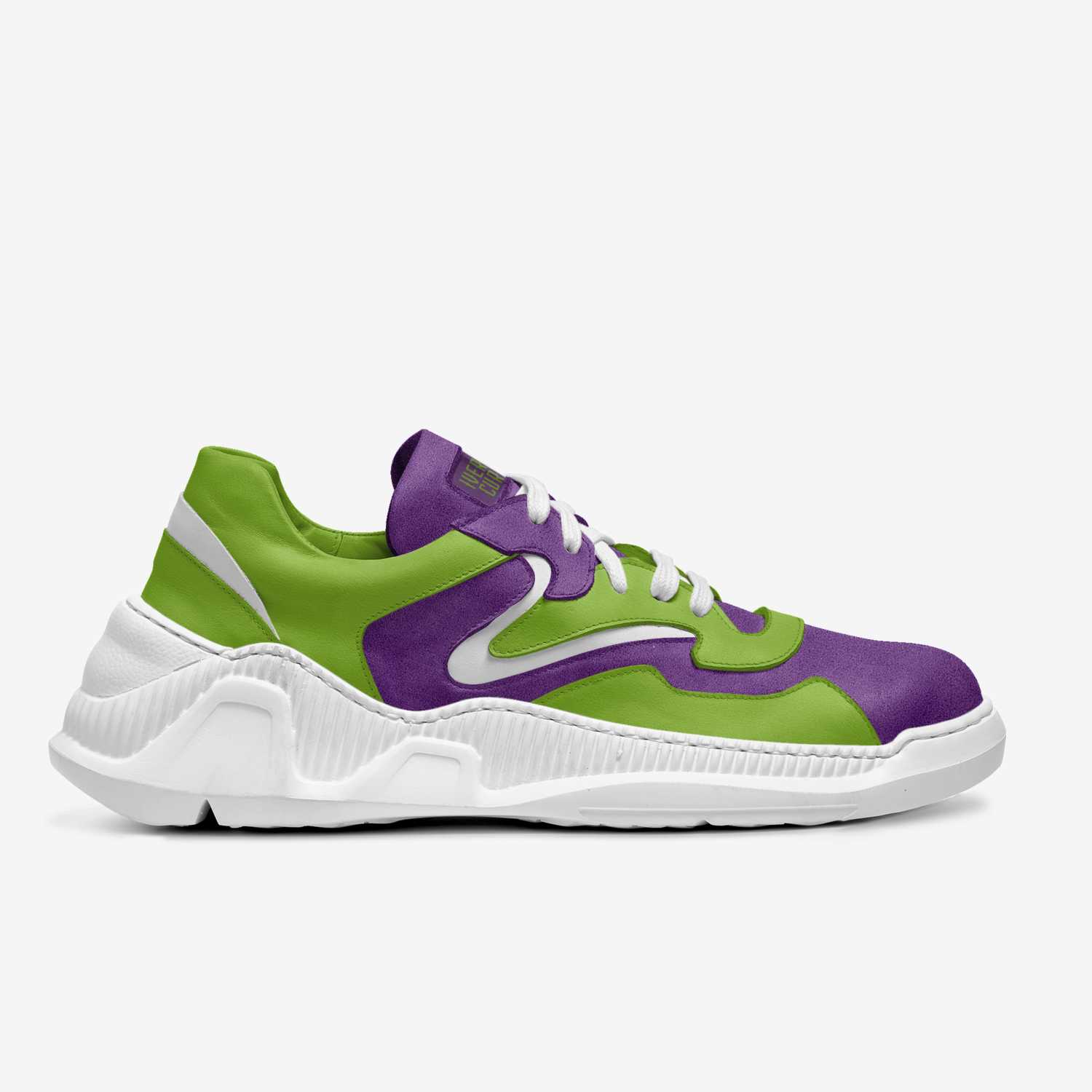 HULK custom made in Italy shoes by Iverick Curiel | Side view