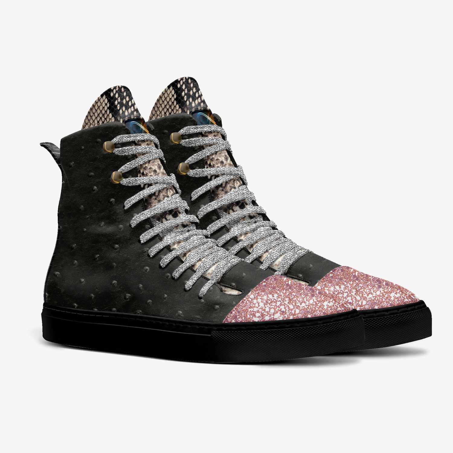 Moon Walker custom made in Italy shoes by Curtis Robinson | Double view