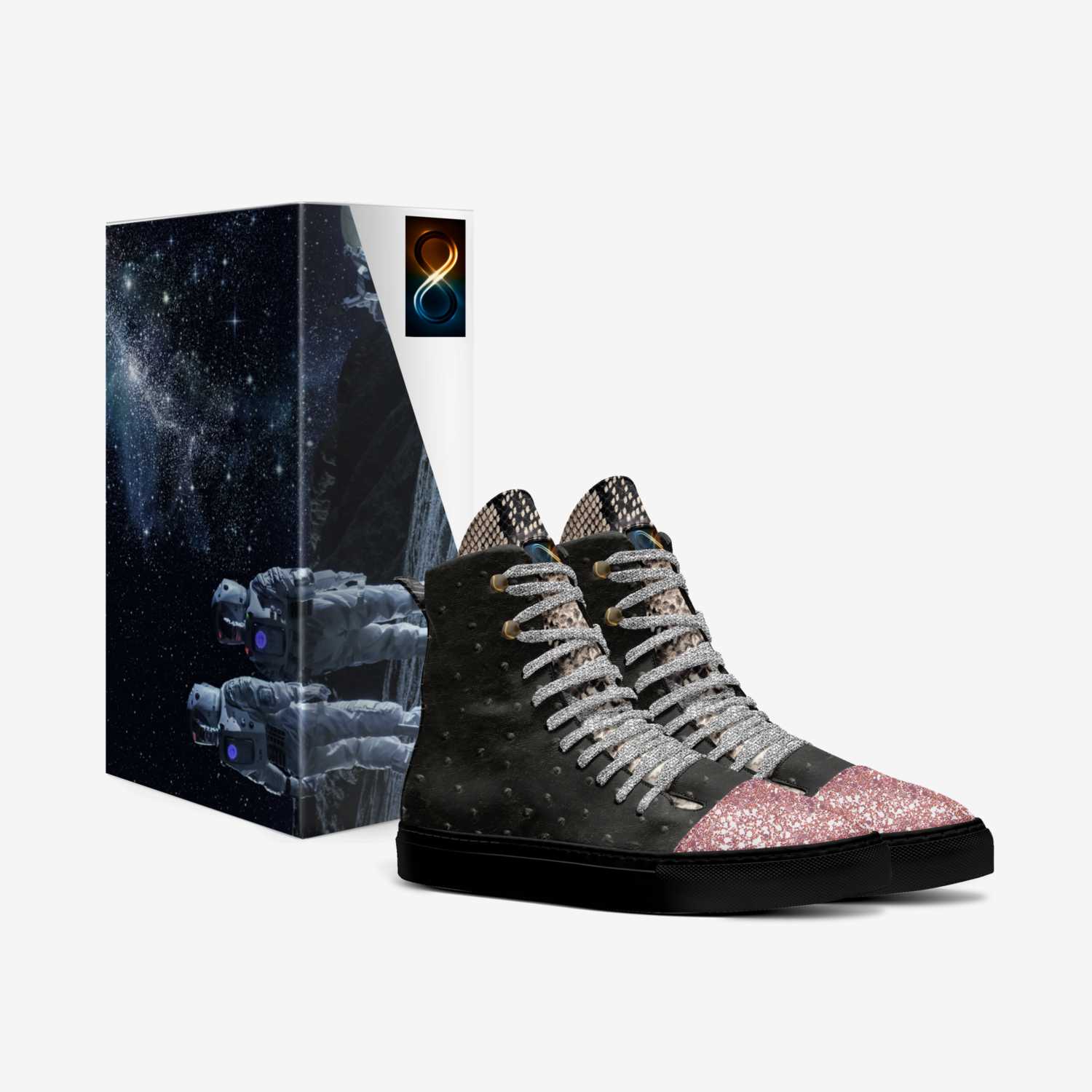 Moon Walker custom made in Italy shoes by Curtis Robinson | Box view