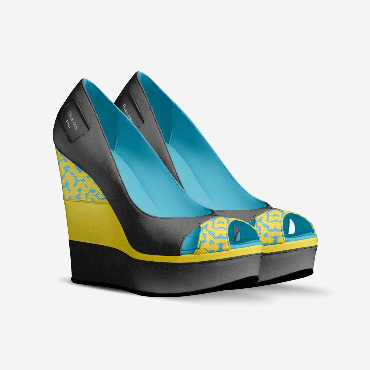 Divine Army custom made in Italy shoes by Shariee Jones | Double view