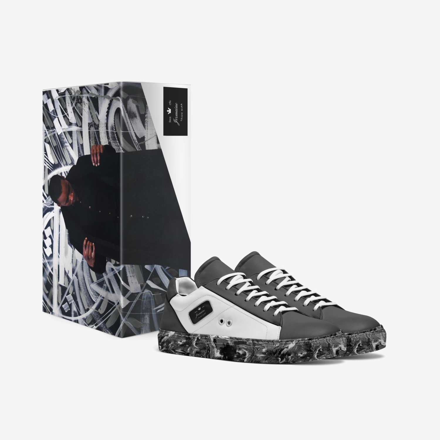 Jermaine  custom made in Italy shoes by Sabrina Stubbins | Box view