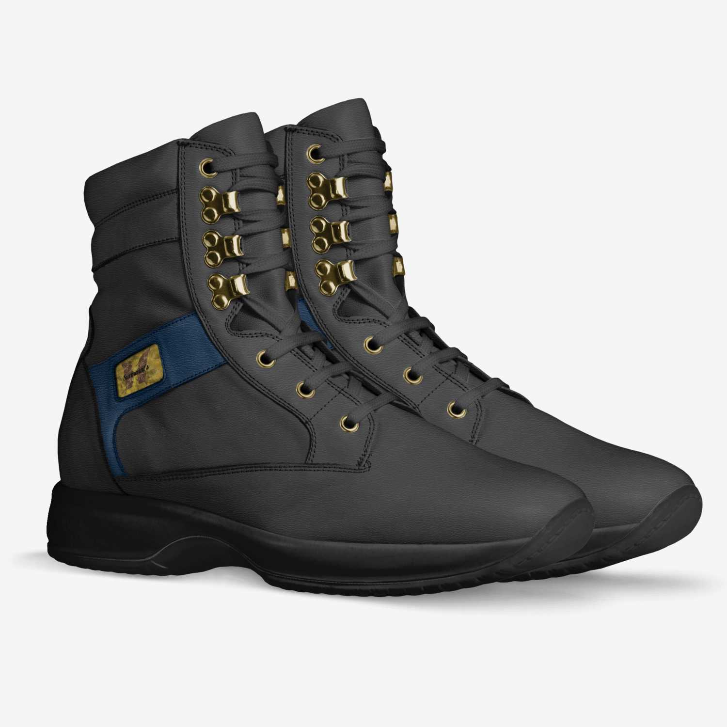 Surmount Bishop's custom made in Italy shoes by Sue Page | Double view