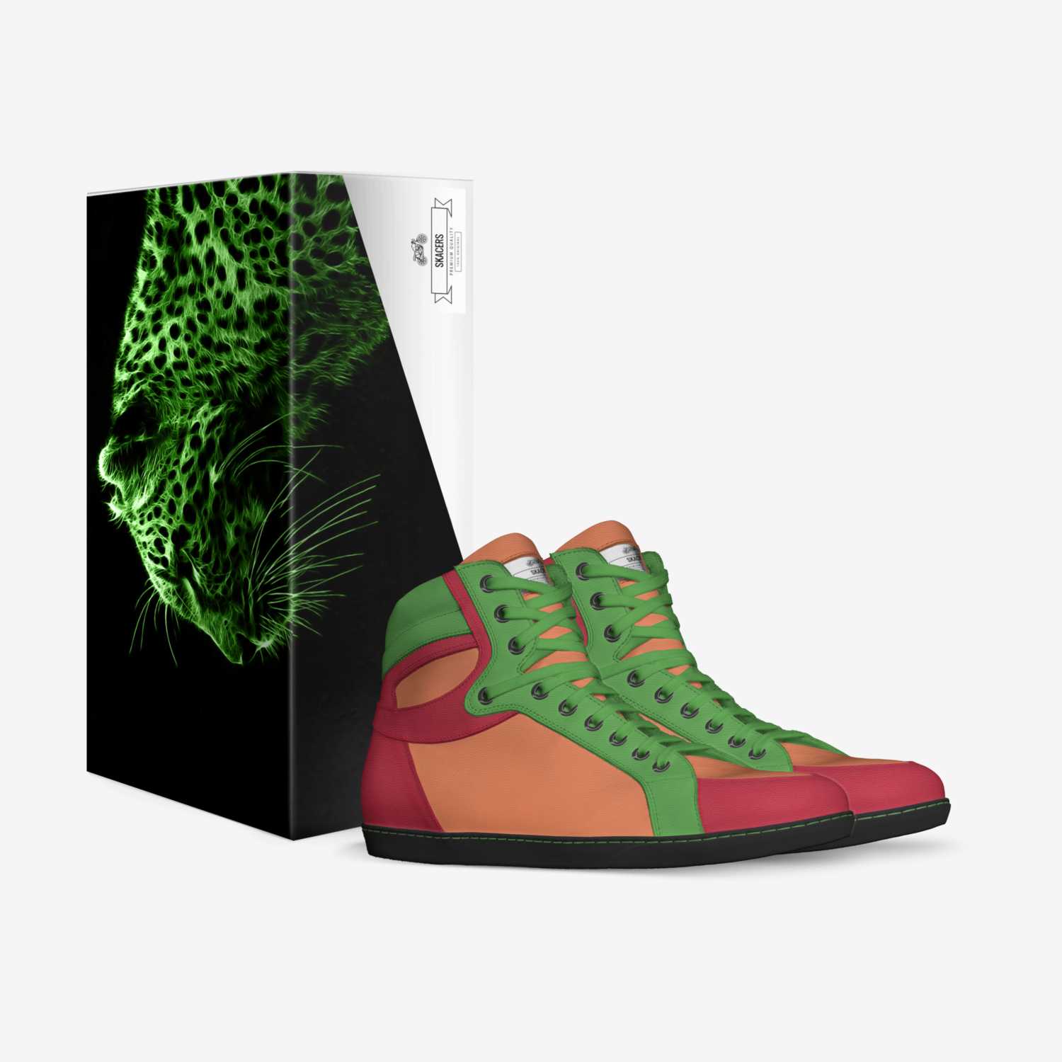 skacers custom made in Italy shoes by Bossy Boddie | Box view