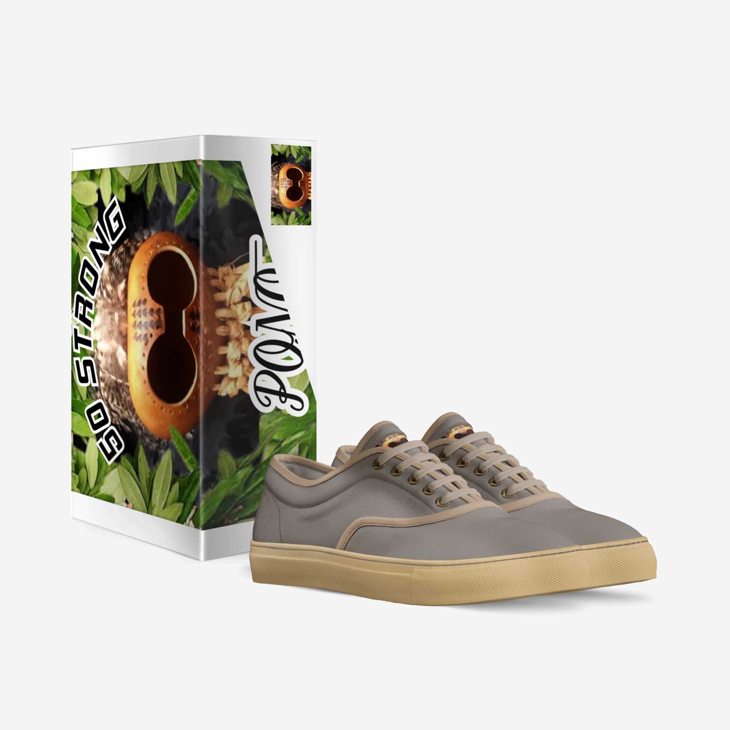 Hawaii Bloodline custom made in Italy shoes by Tina Rodrigues | Box view
