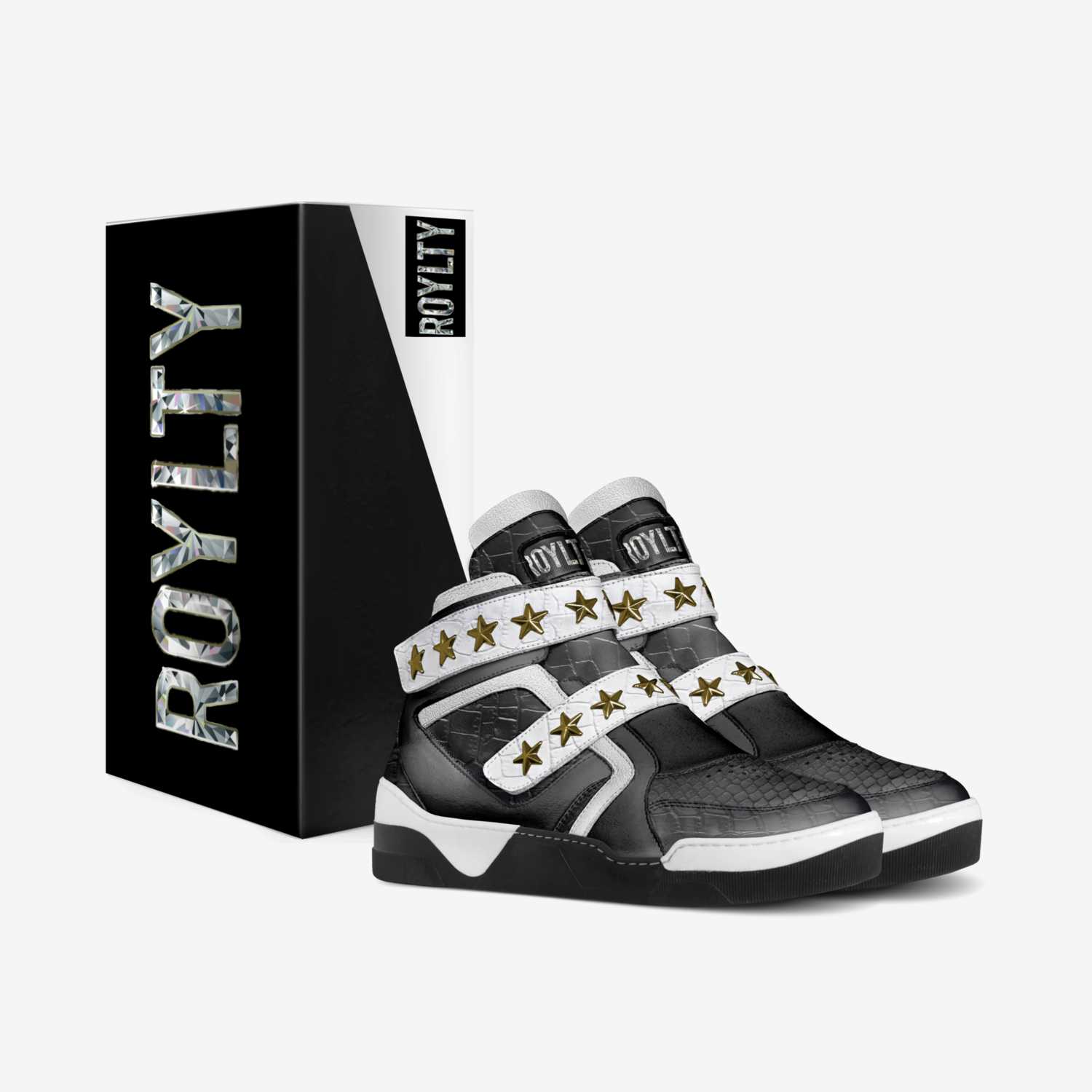 Royal Flush Gang X custom made in Italy shoes by Parris Gardner | Box view