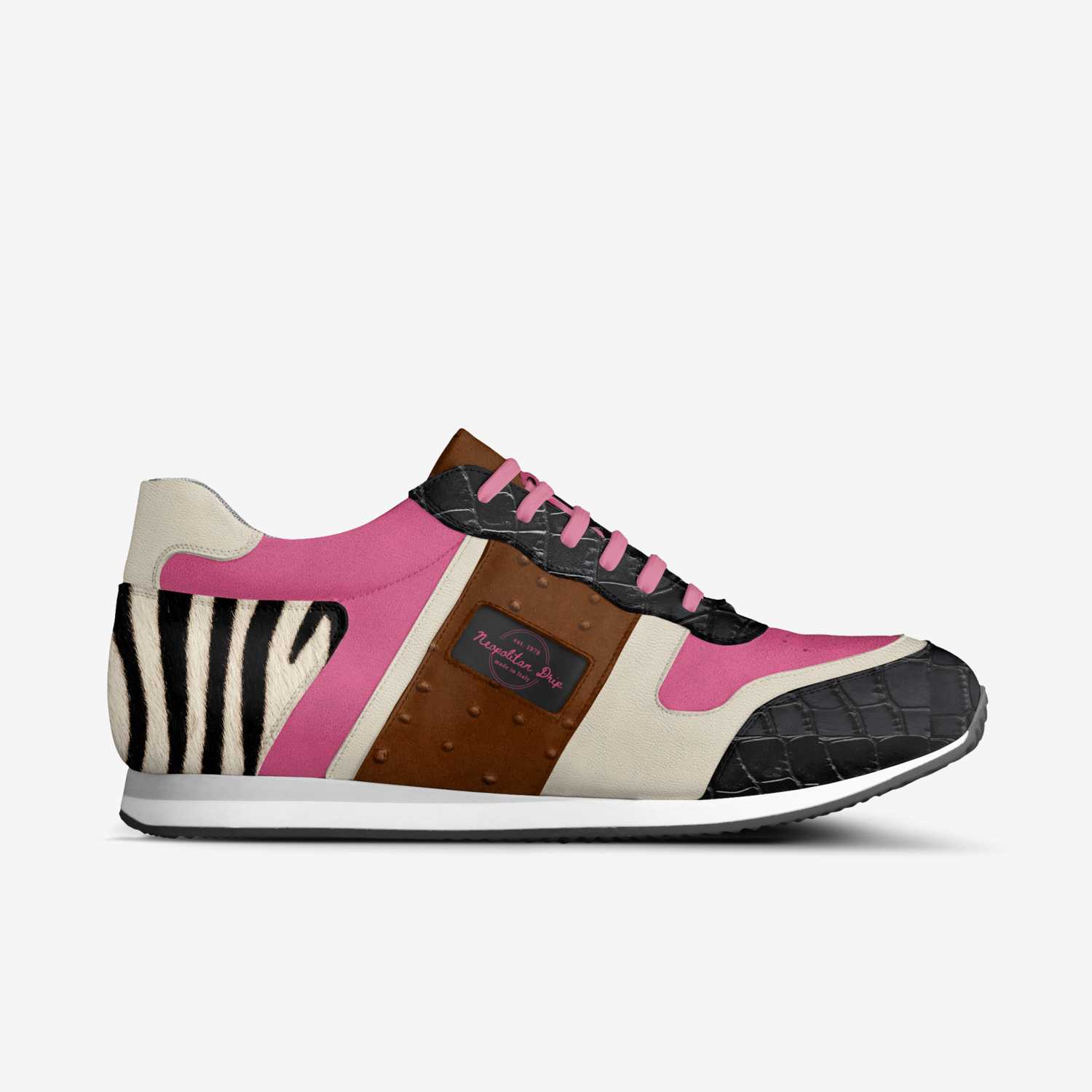 NeoDrip custom made in Italy shoes by Rickey Taylor | Side view