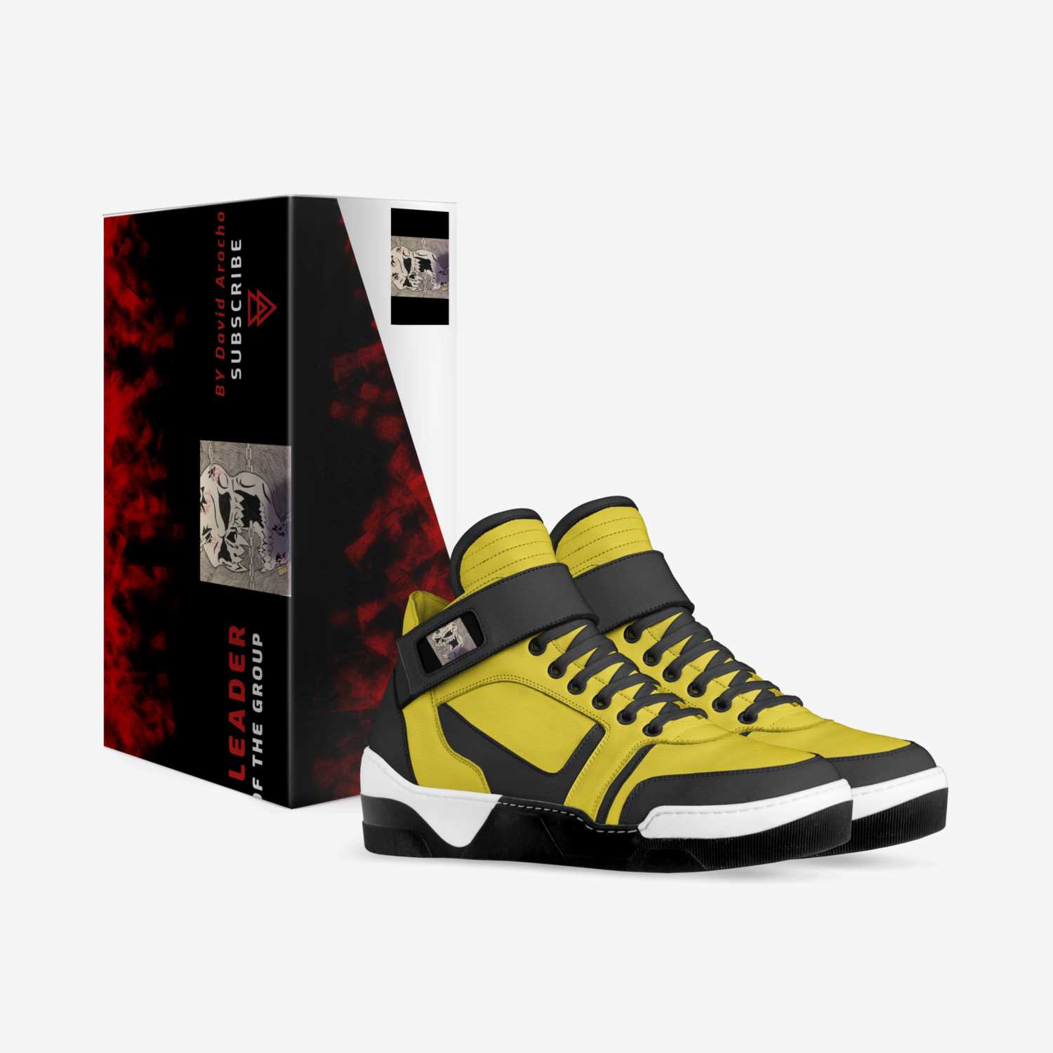Deathlockkeeper custom made in Italy shoes by David Arocho | Box view