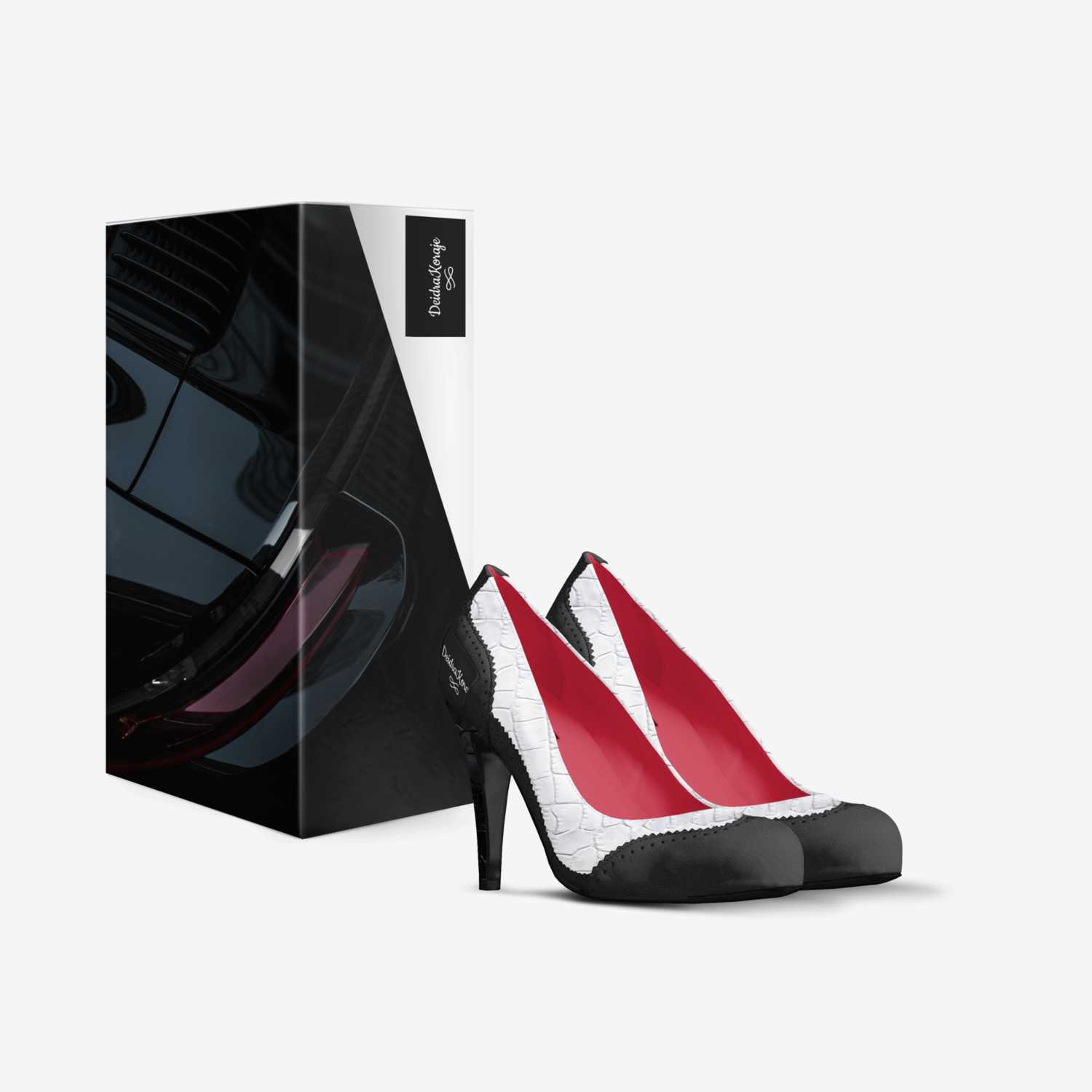 Koraje custom made in Italy shoes by Deidra Sharp | Box view