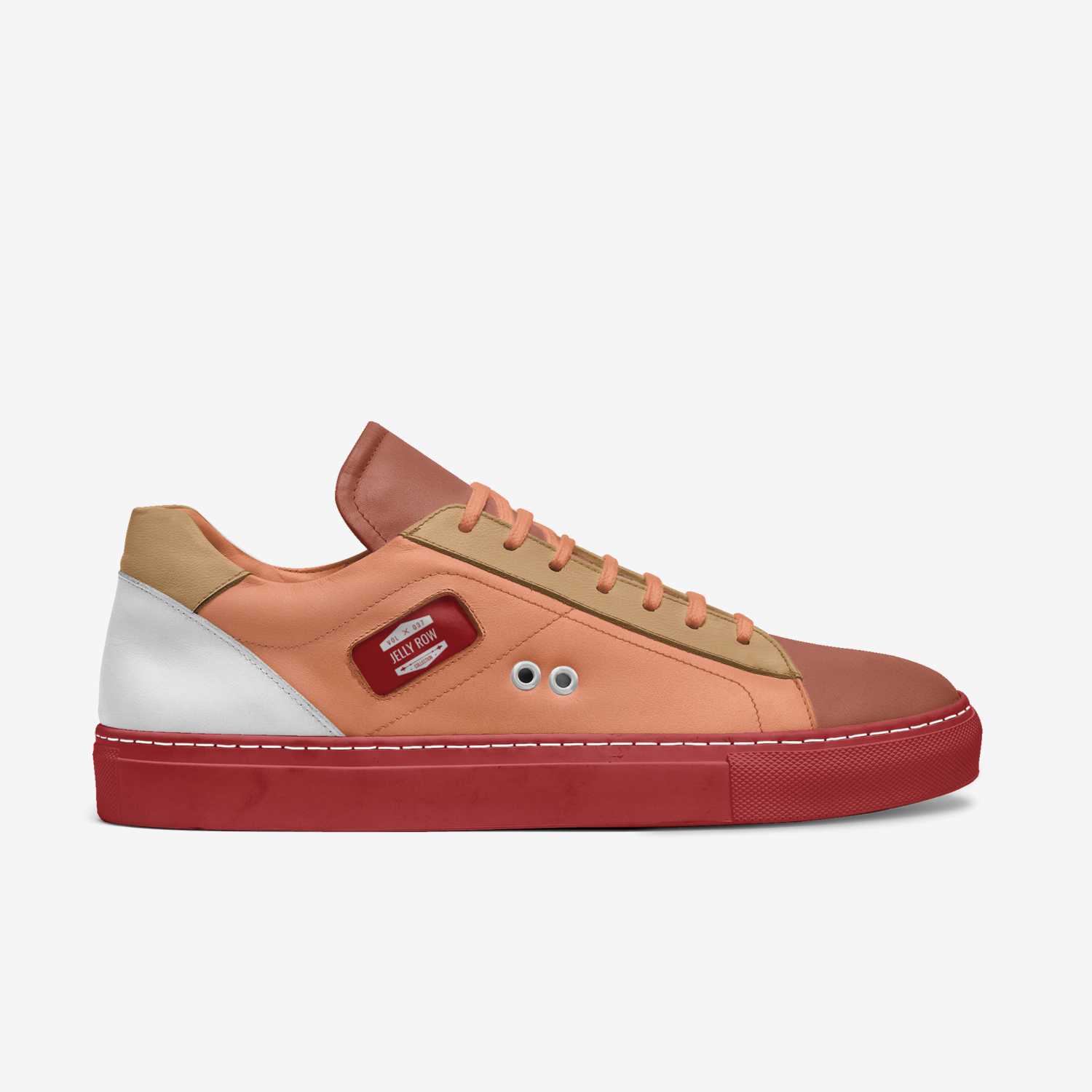 JELLY ROW custom made in Italy shoes by Rukiya Miller | Side view
