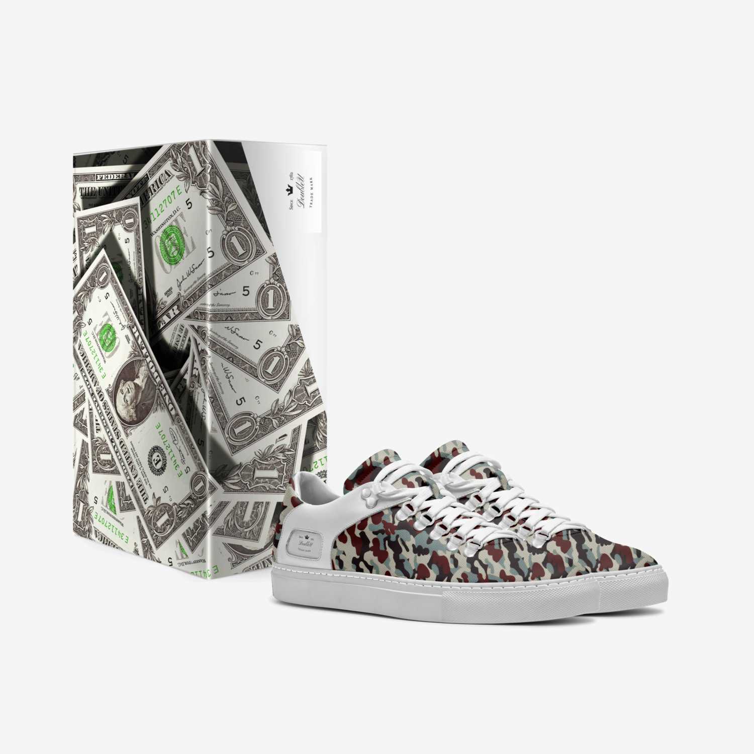 DoubleU custom made in Italy shoes by John Winter | Box view