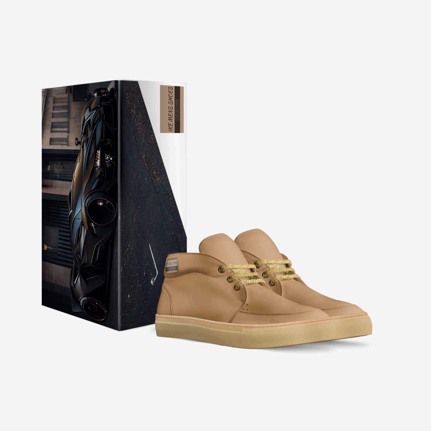 IKE MENS SHOES custom made in Italy shoes by Isaac A Mensah | Box view