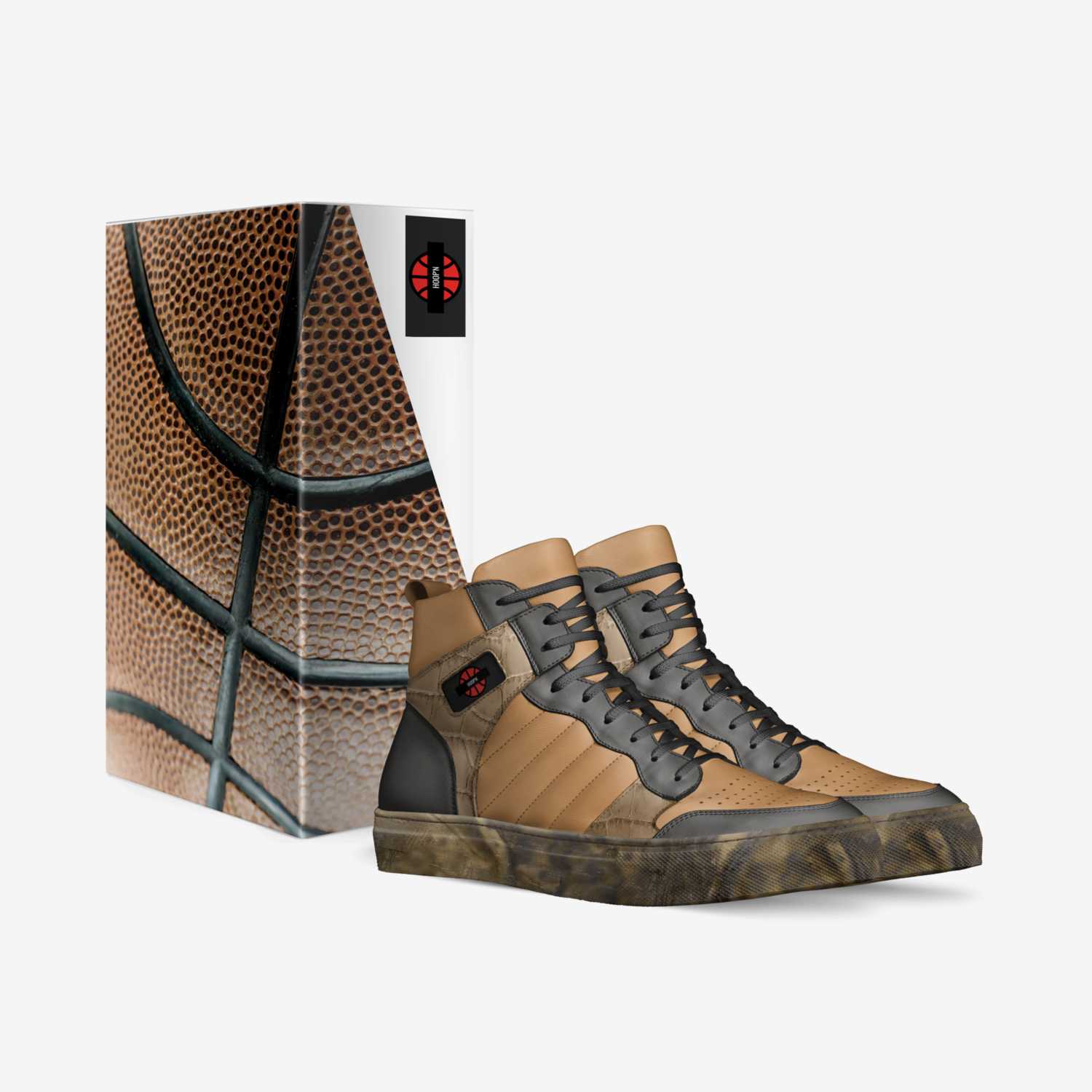 Hoop'n custom made in Italy shoes by Phil Brady | Box view