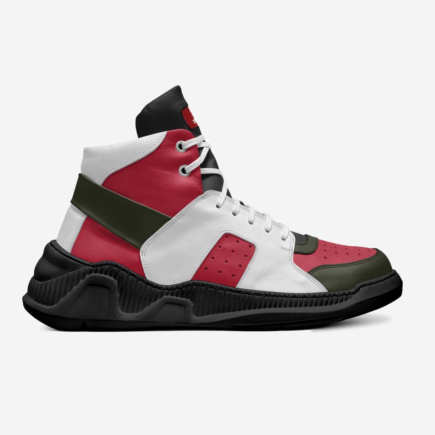 TyCuss custom made in Italy shoes by Tyshawn Archer | Side view