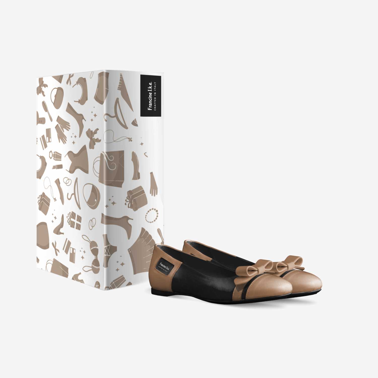 Francine I.k.e. custom made in Italy shoes by Lindie Sayman | Box view