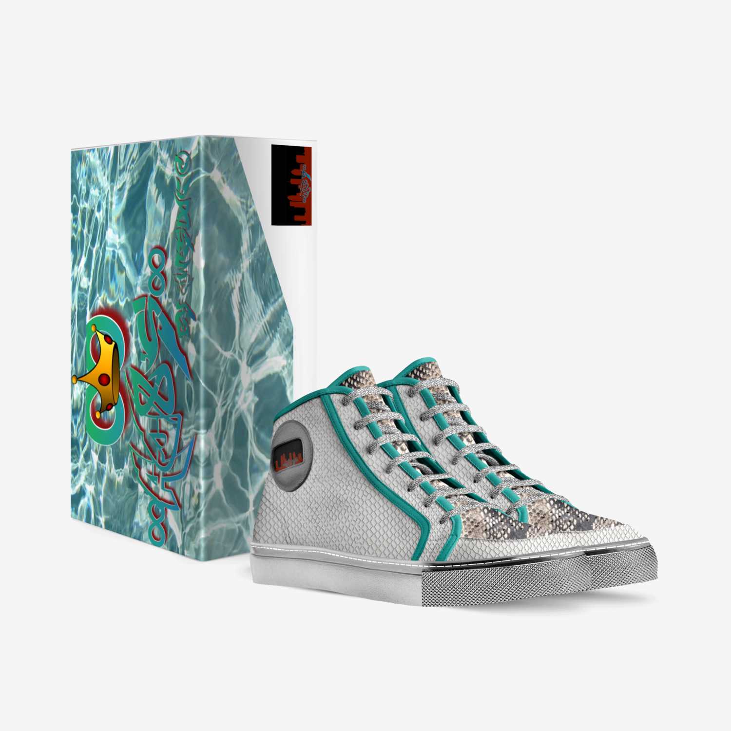 ∞ Alpha Omega ∞ custom made in Italy shoes by Noble Emperor Virquel Reese El | Box view