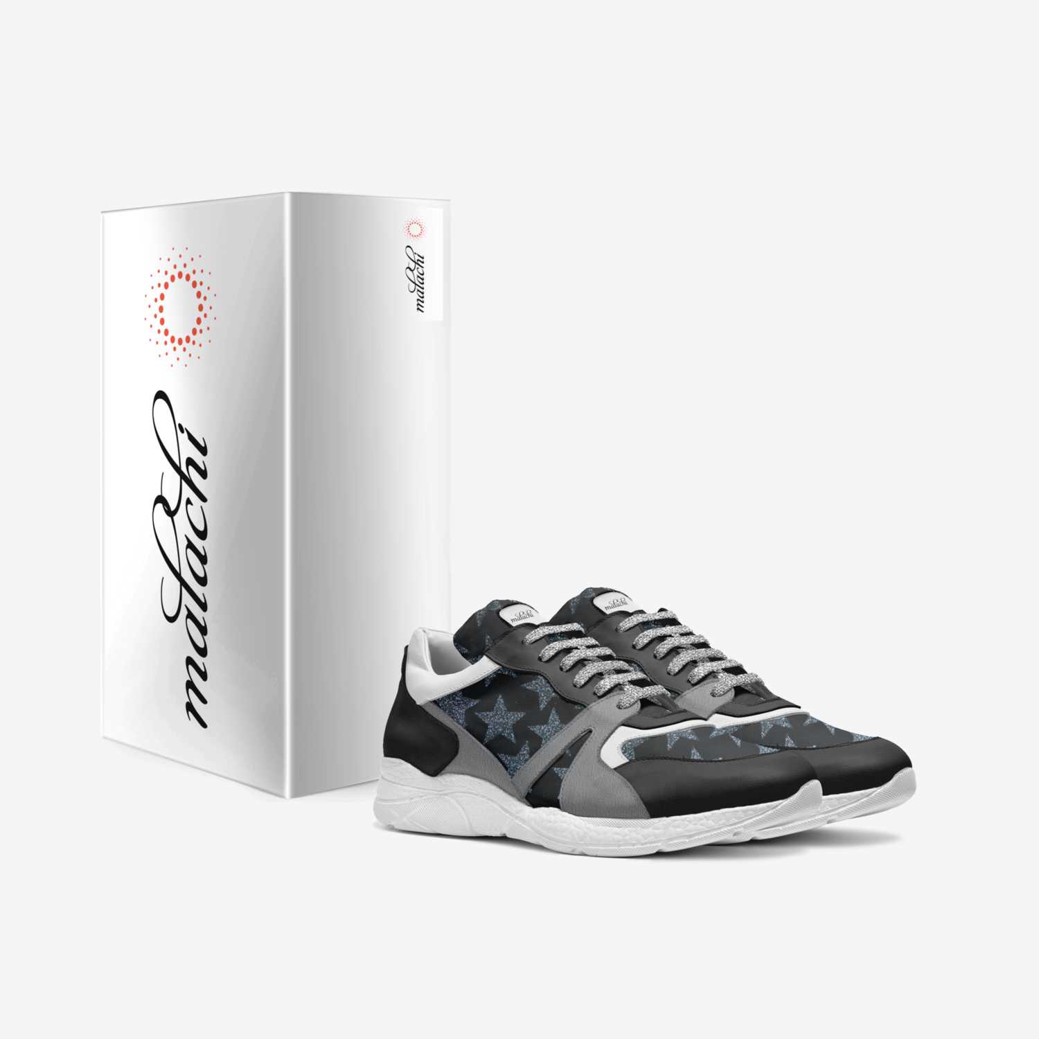 Malachi's custom made in Italy shoes by Rayhiem Davis | Box view
