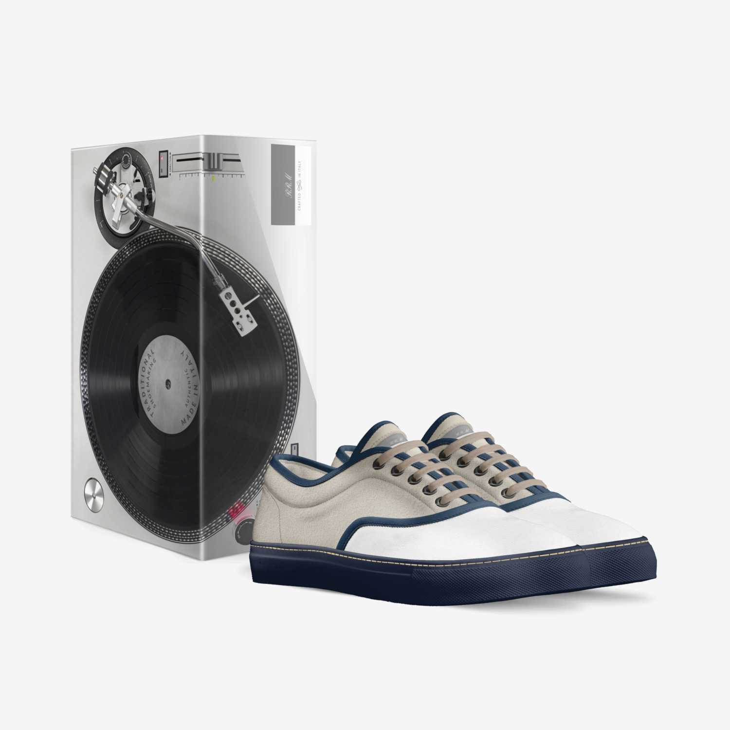 RRM custom made in Italy shoes by Derrick Washington | Box view