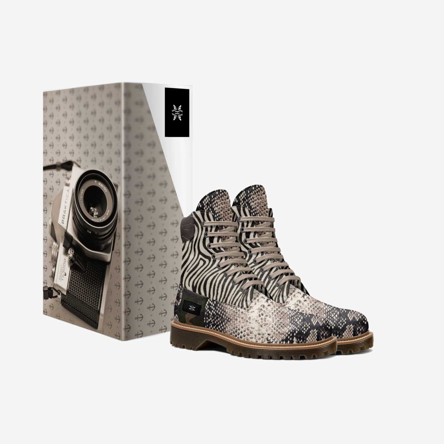 Hamil's tREK custom made in Italy shoes by Conrad Parris | Box view