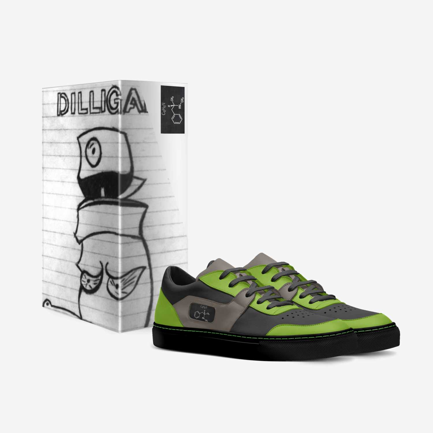 DILLIGAF  custom made in Italy shoes by Brandice Rutledge | Box view