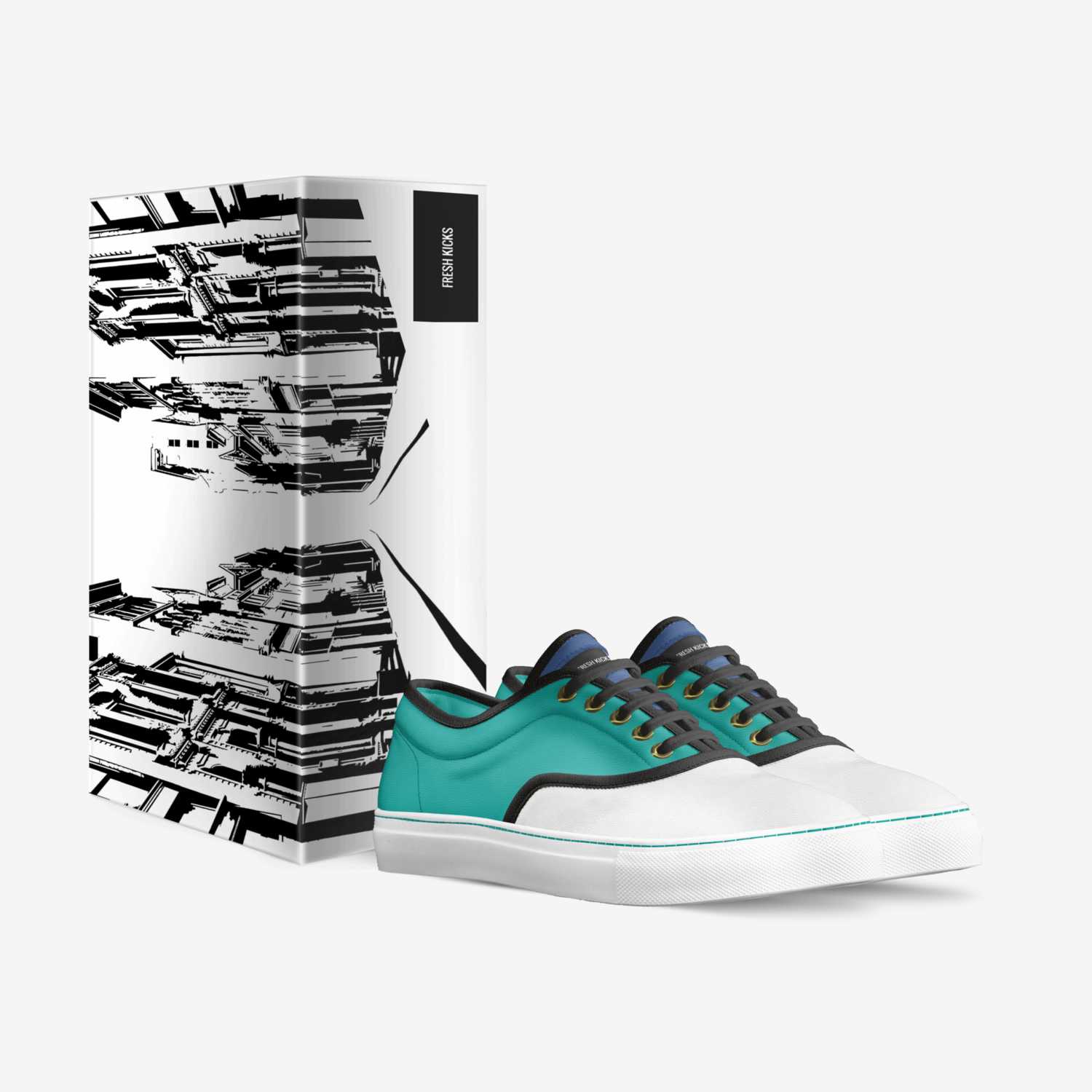 Fresh Kicks custom made in Italy shoes by Asia Peters Ms | Box view