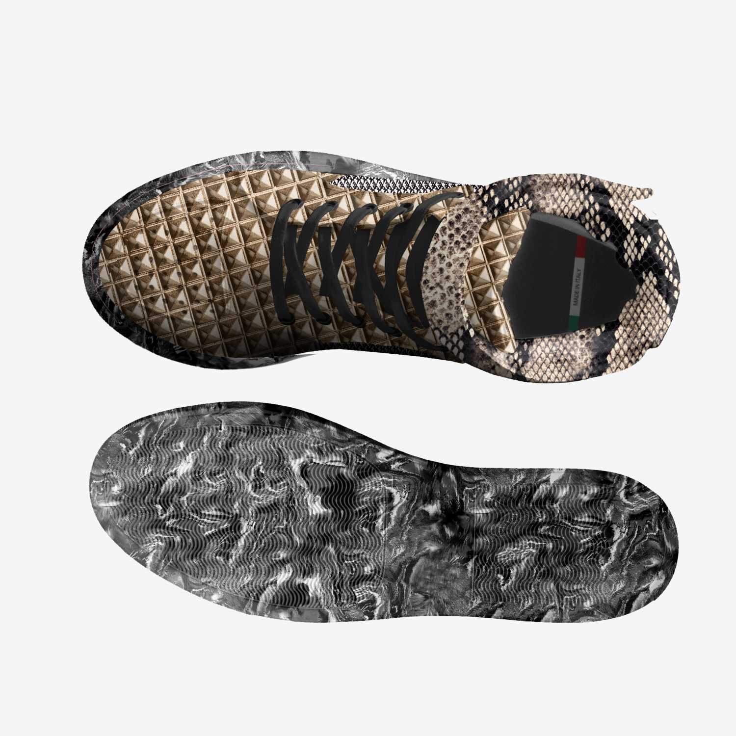 ×KODE×RESILIENT× custom made in Italy shoes by Parker Grey | Top view
