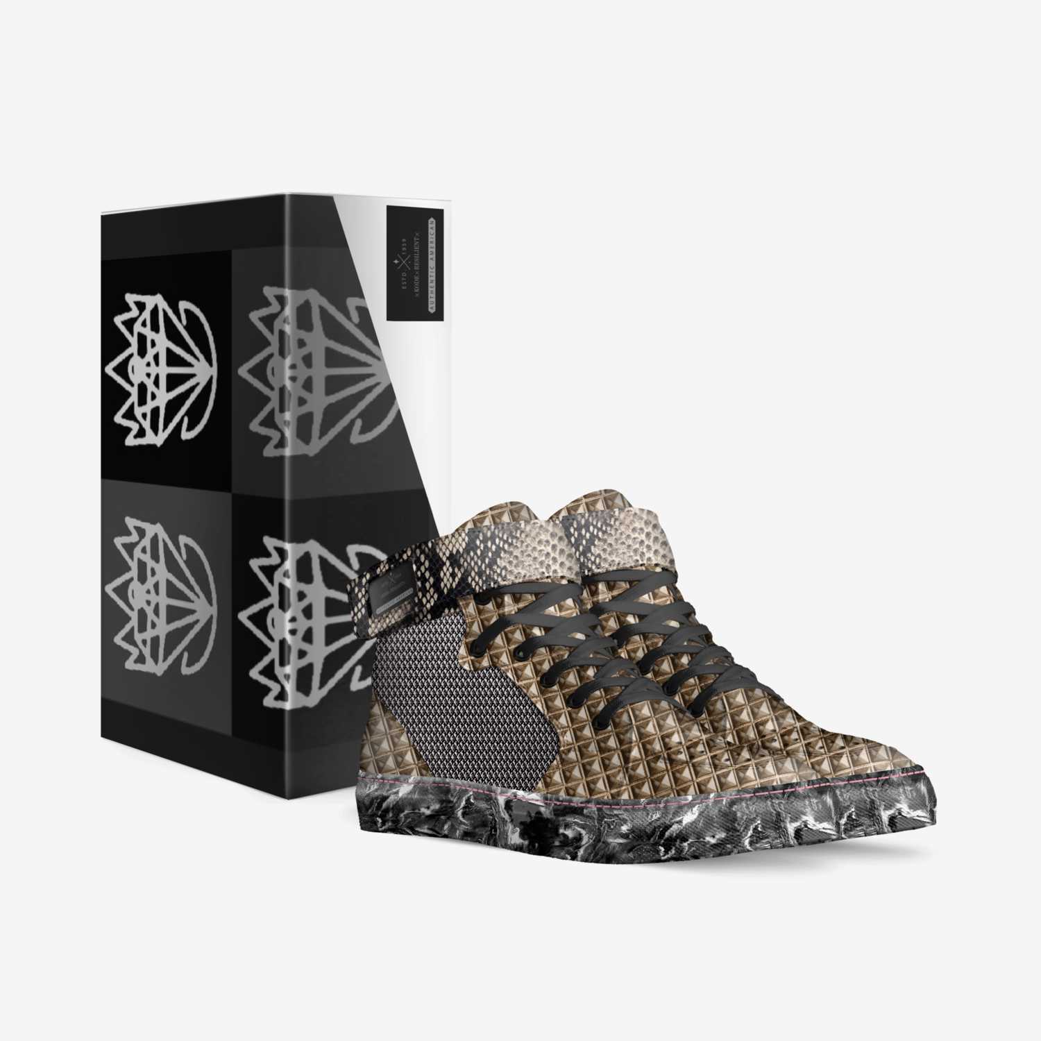 ×KODE×RESILIENT× custom made in Italy shoes by Parker Grey | Box view