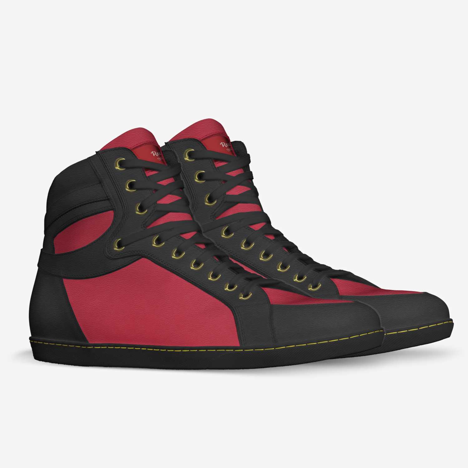 Minecraft Shoes custom made in Italy shoes by Robbs Germain | Double view