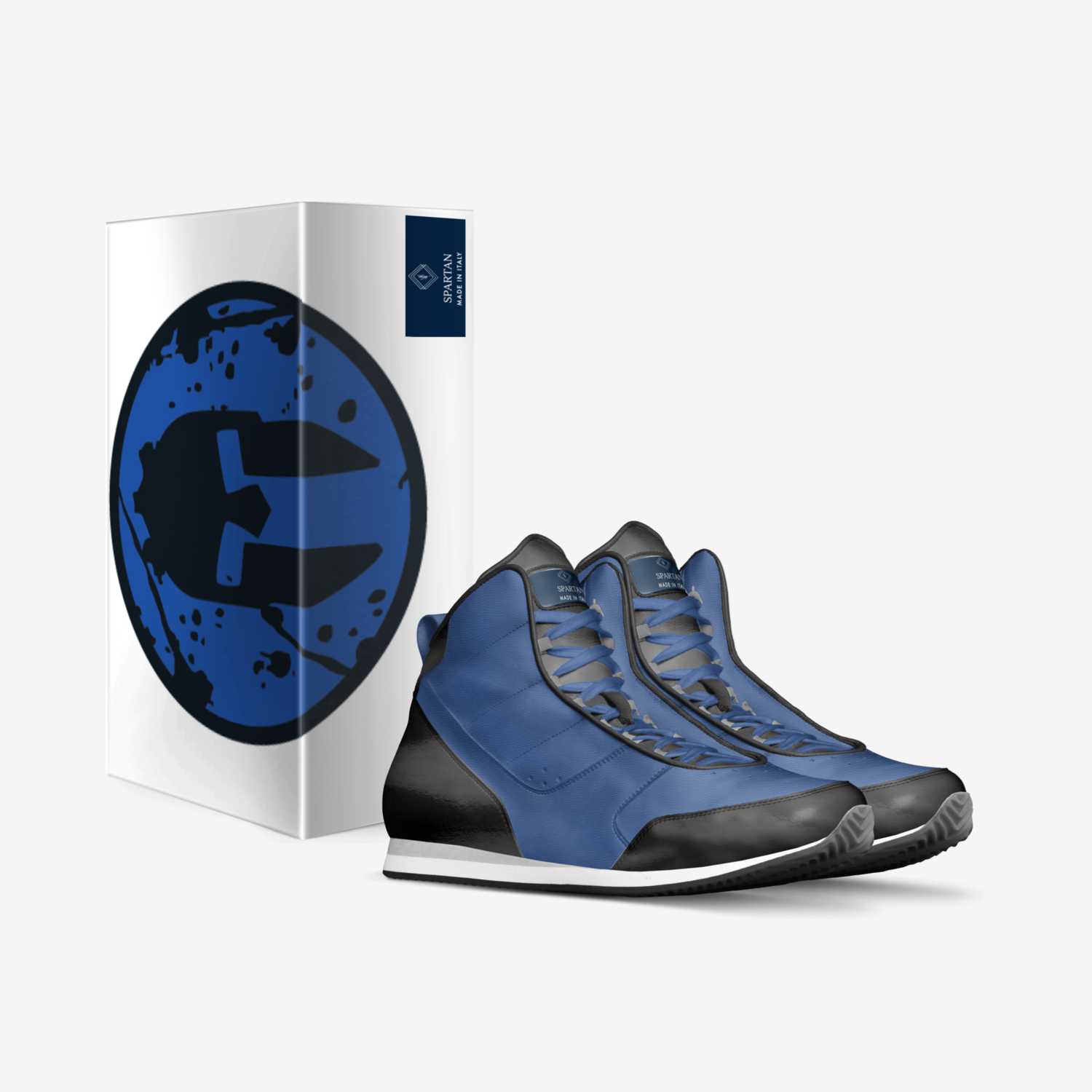 SPARTAN custom made in Italy shoes by Nora Elrayes | Box view