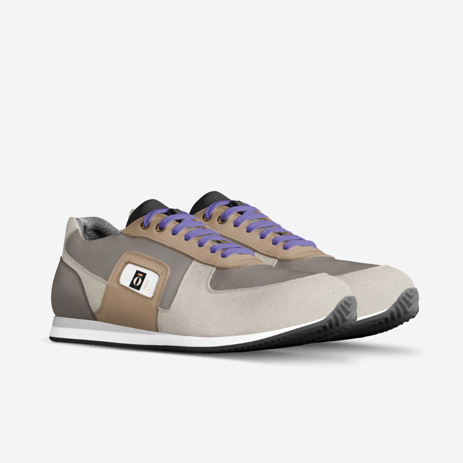 OLAPAH custom made in Italy shoes by Roger H Passie | Double view
