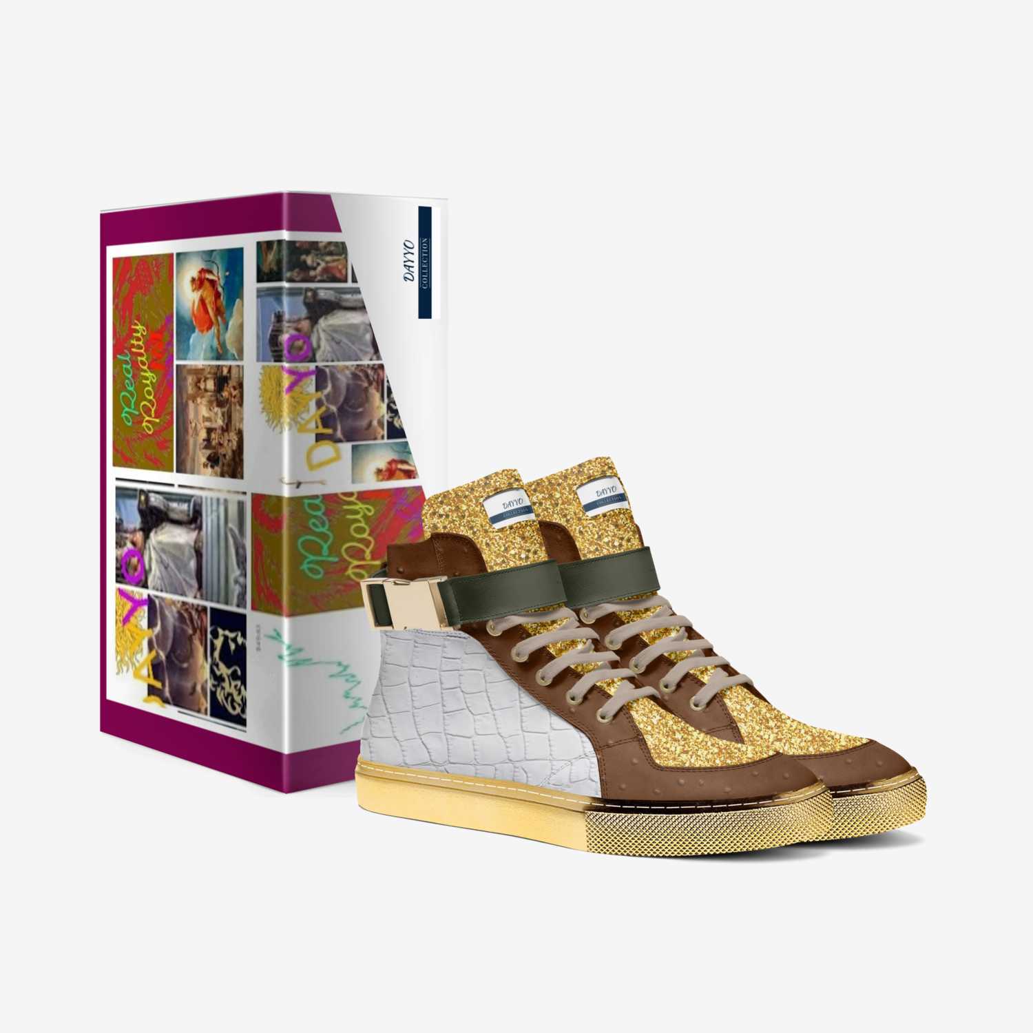 DAYYO custom made in Italy shoes by Anthony Tate | Box view