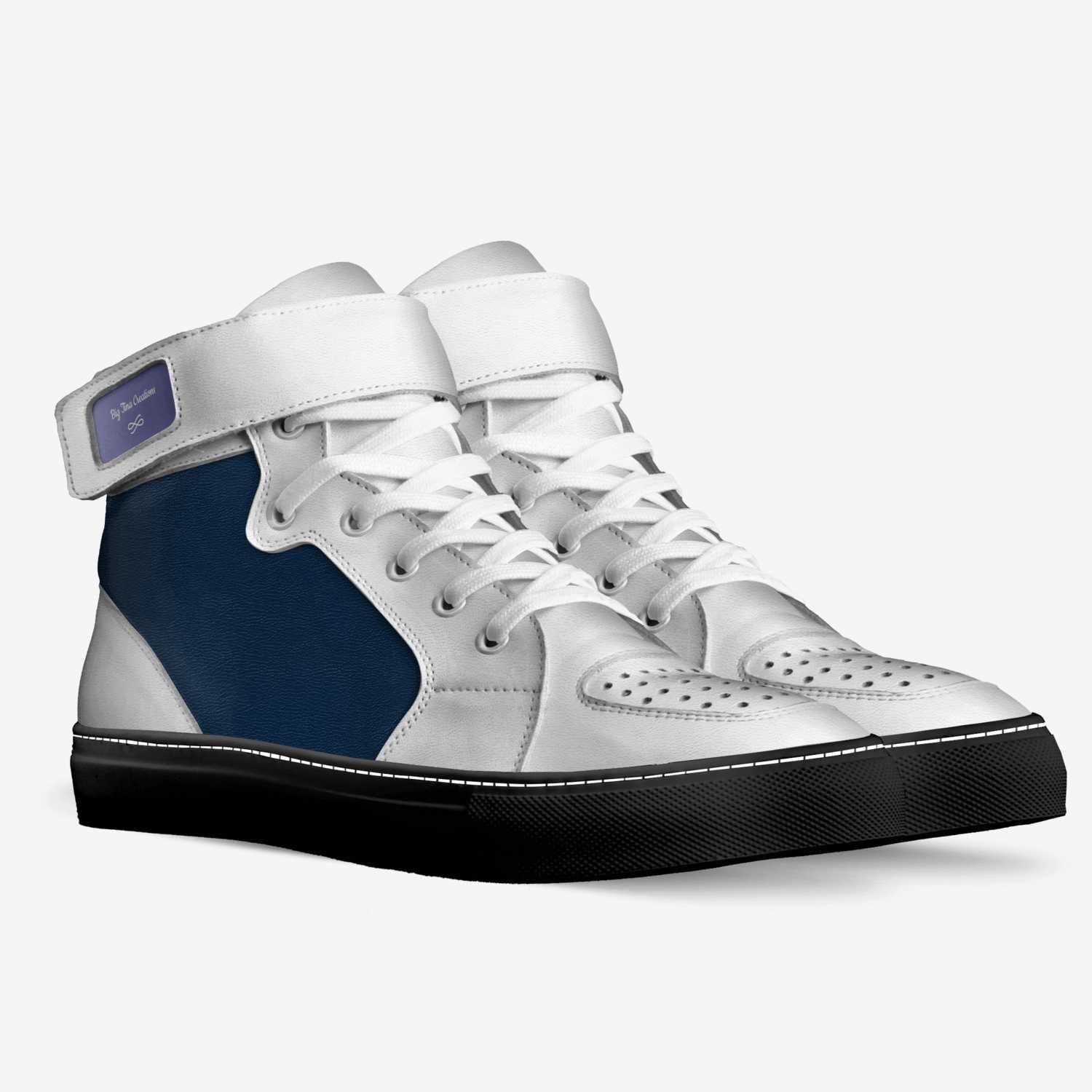 Big Tina Creations custom made in Italy shoes by Katina Newton | Double view