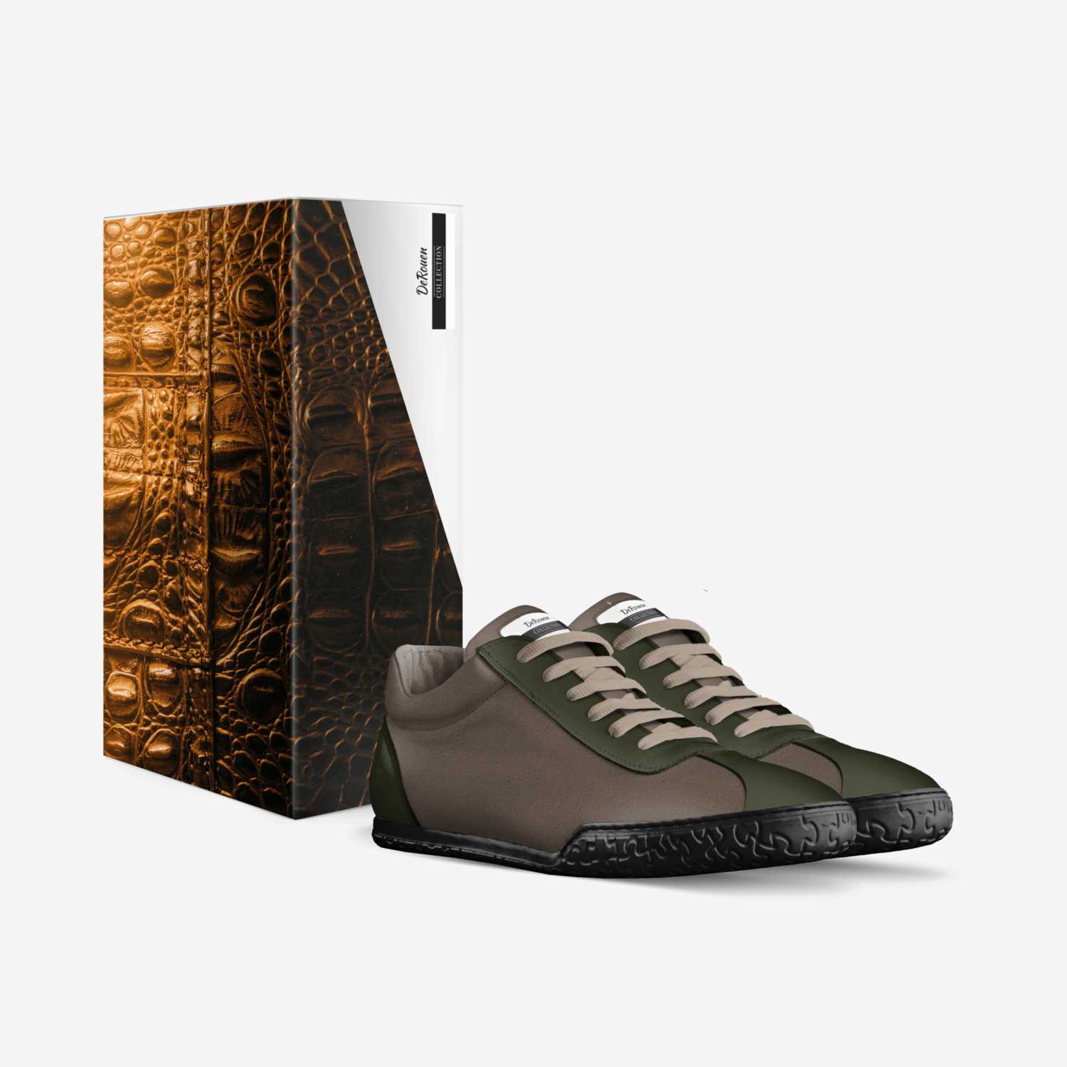 DeRouen  custom made in Italy shoes by Jeffrey Derouen | Box view