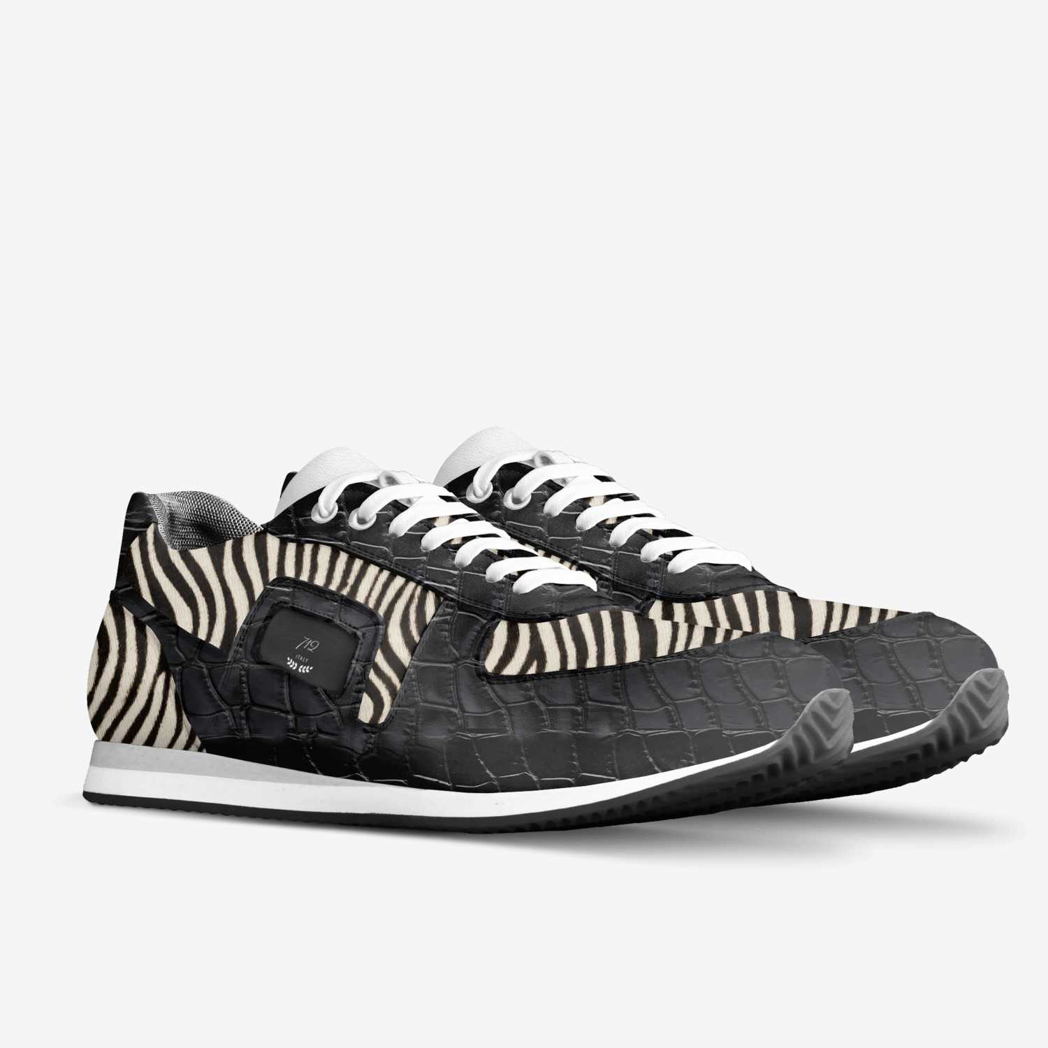 712 custom made in Italy shoes by Kennyatta Roberts | Double view