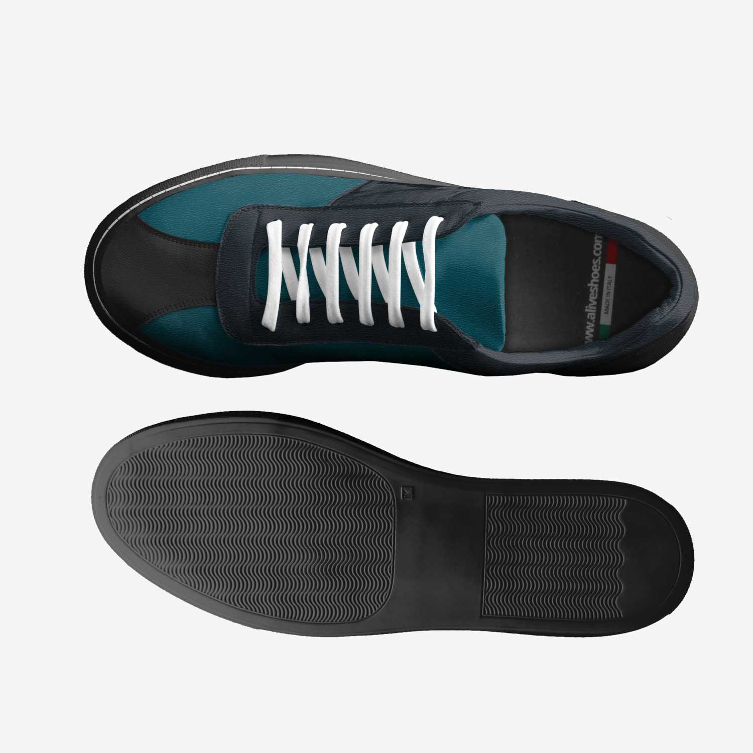 YB custom made in Italy shoes by Yassine Yb | Top view