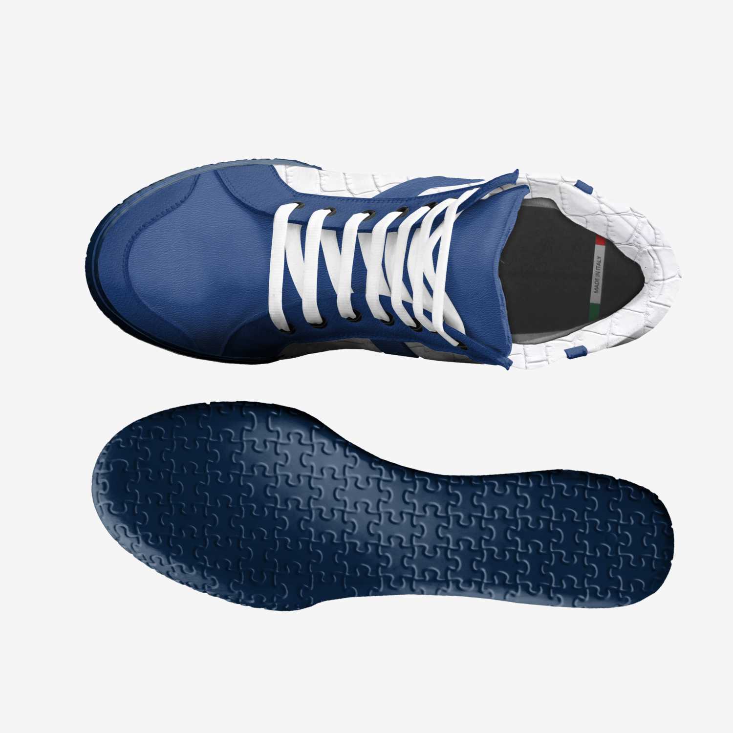 ZLz 242 custom made in Italy shoes by Mark Anderson | Top view