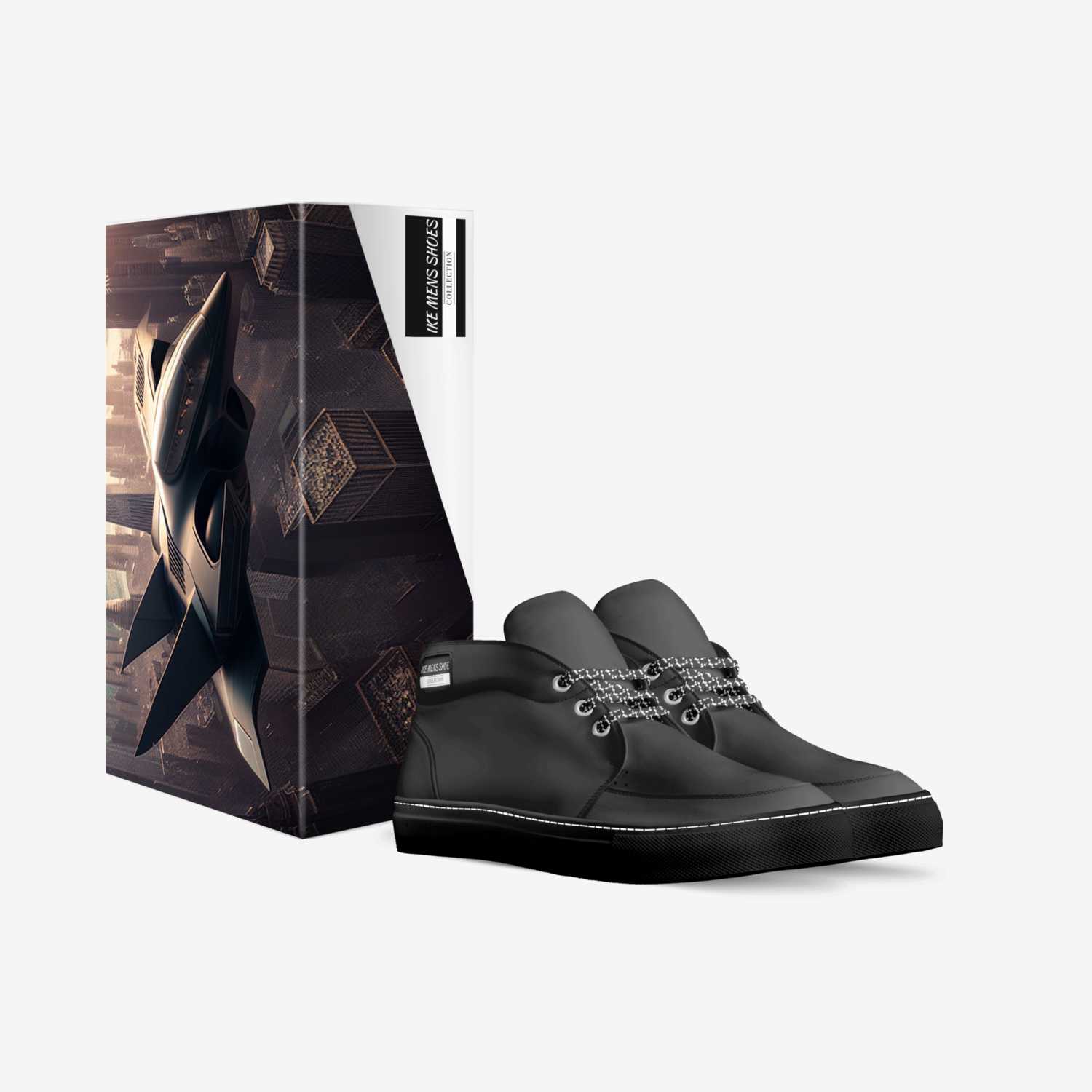 IKE MENS SHOES custom made in Italy shoes by Isaac A Mensah | Box view