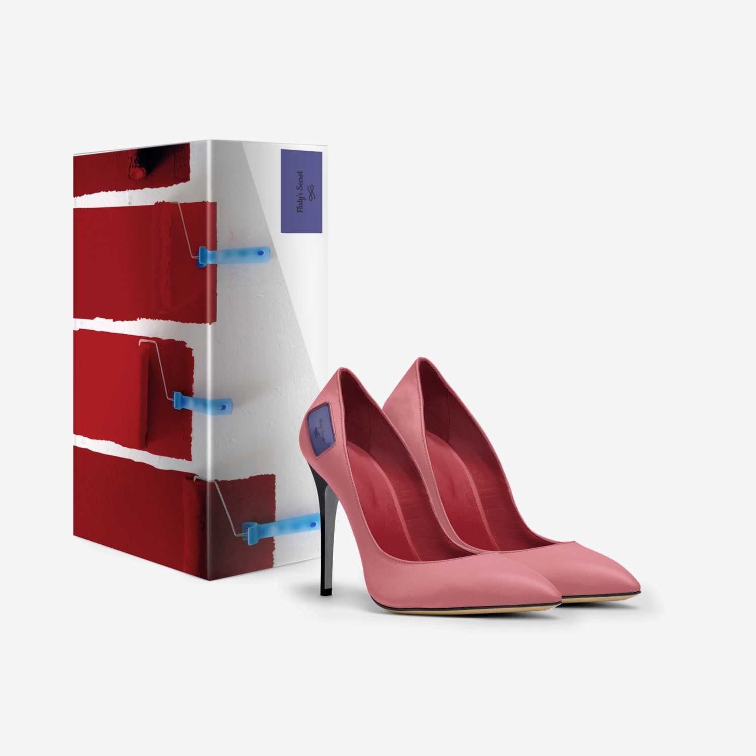 Flirty's Secret custom made in Italy shoes by Daniel Capps | Box view
