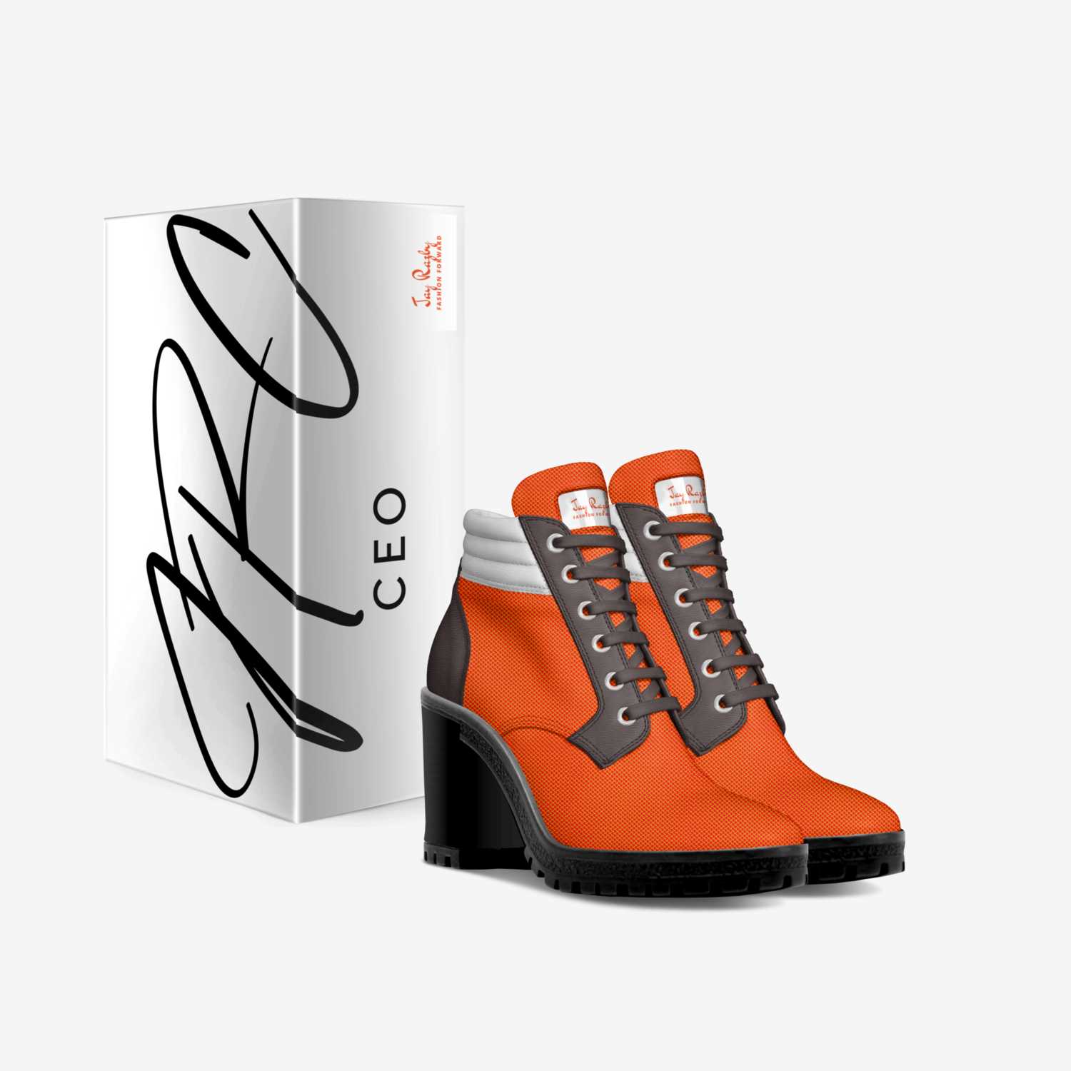 Jay Razby  custom made in Italy shoes by Jay Rock | Box view