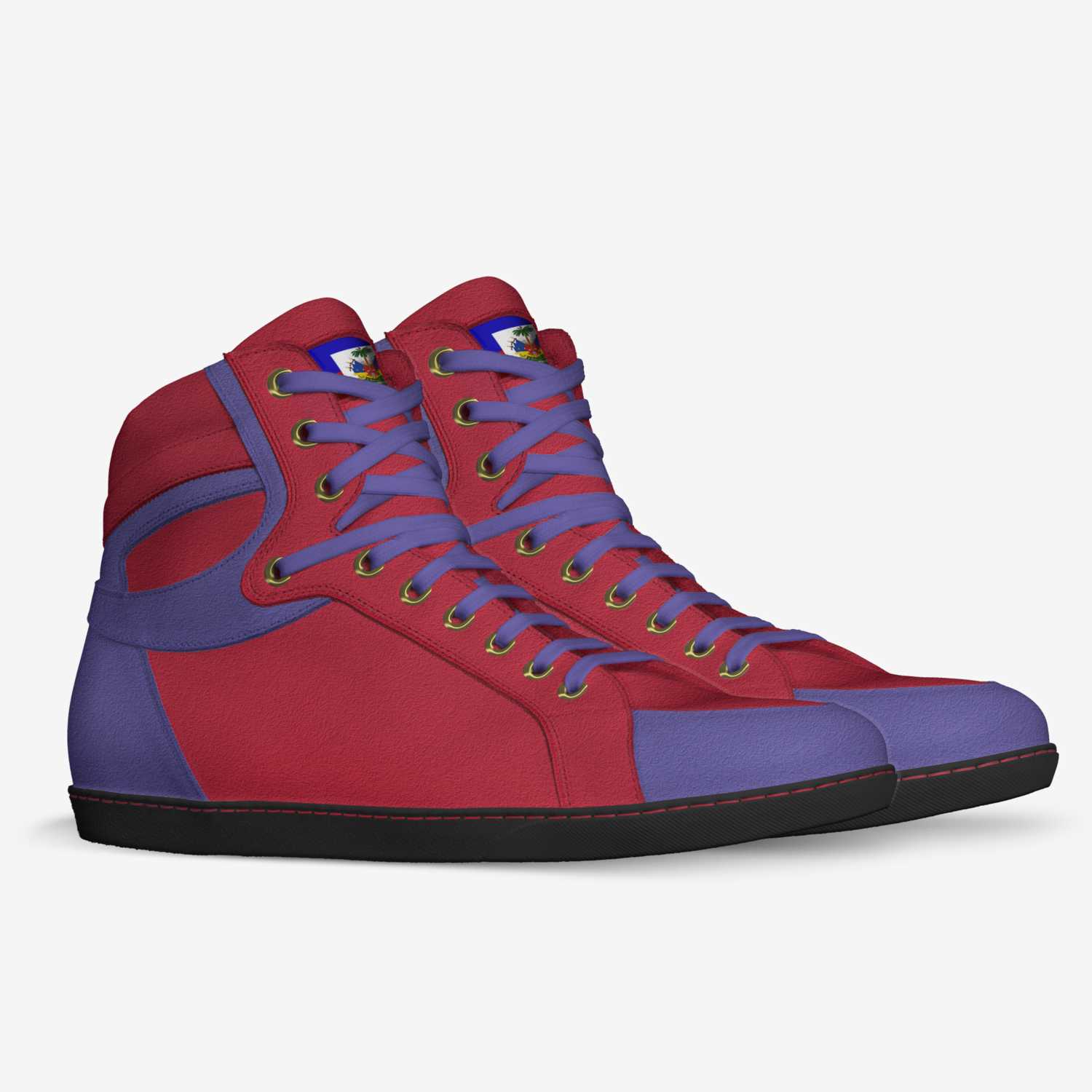 haitian shoes custom made in Italy shoes by Marden Freshbox | Double view