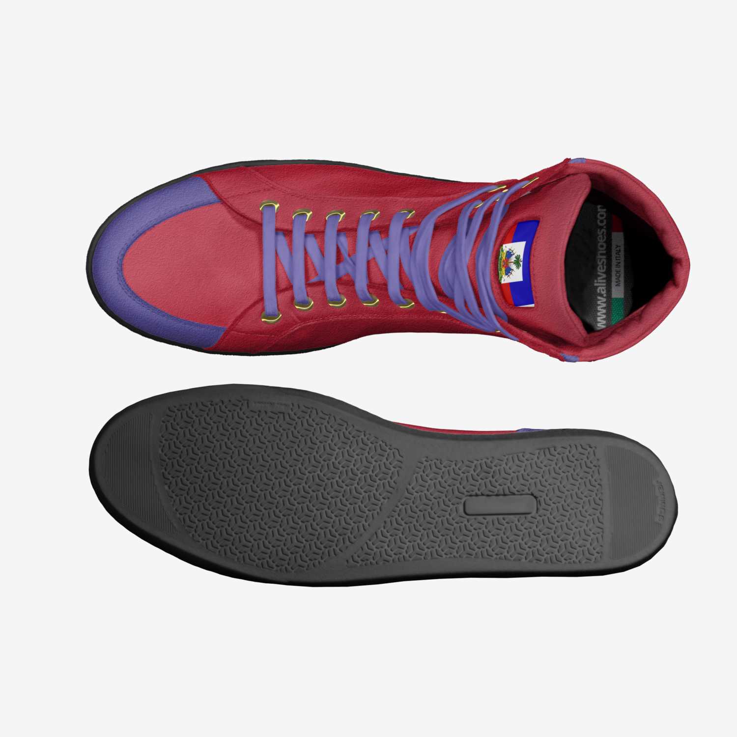 haitian shoes custom made in Italy shoes by Marden Freshbox | Top view