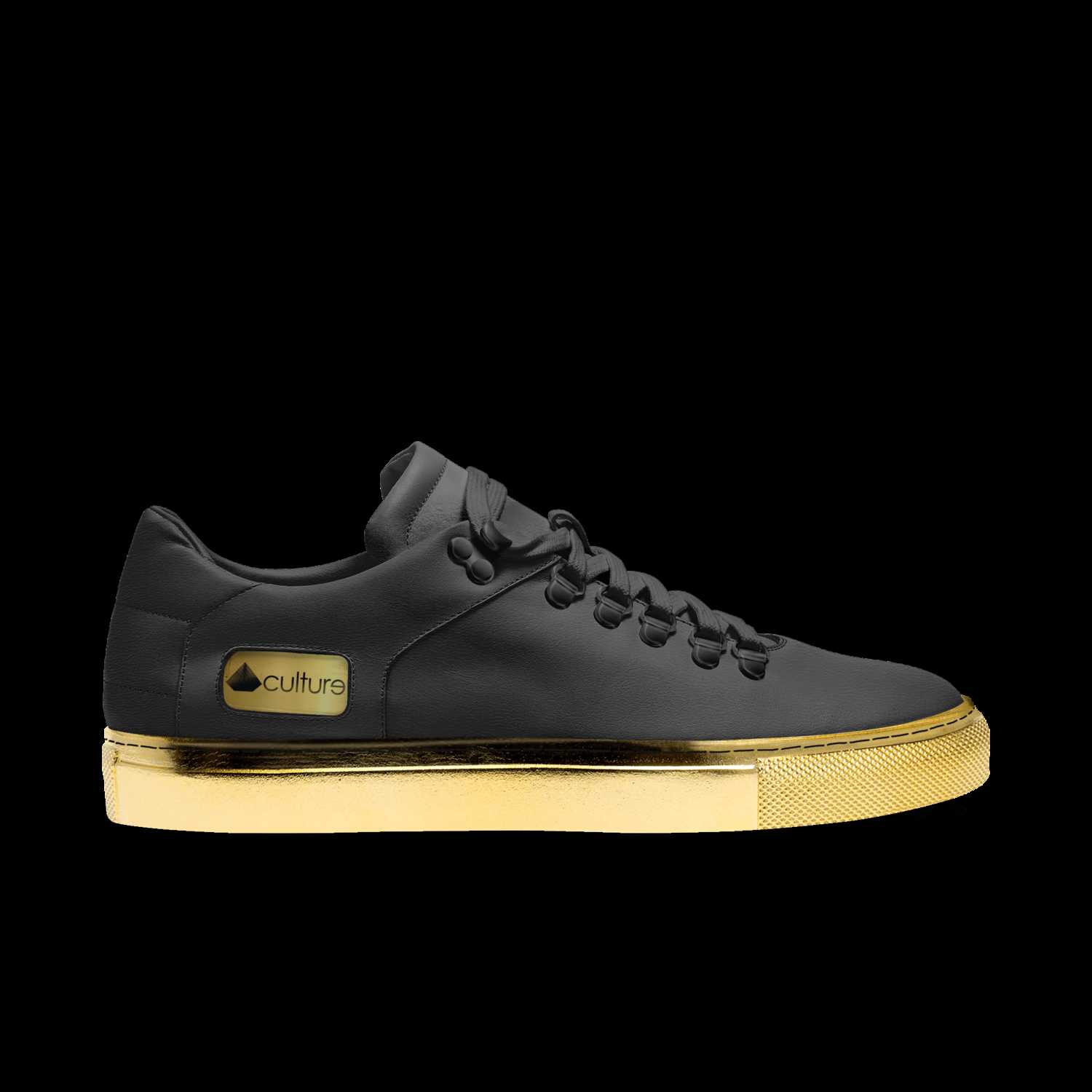 Black & Gold X | A Custom Shoe concept by Edward Griffin