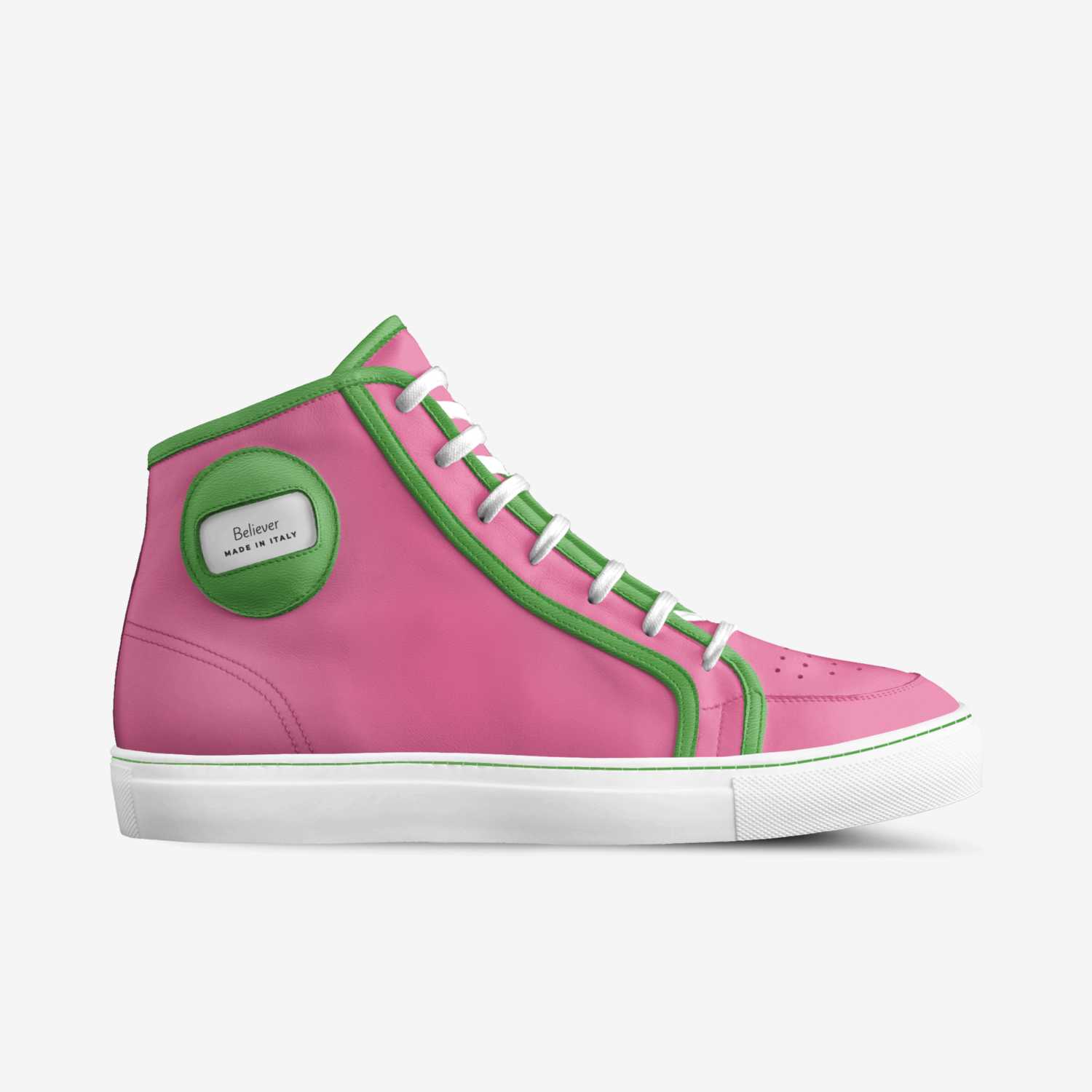 Believer custom made in Italy shoes by Passion Giounes | Side view