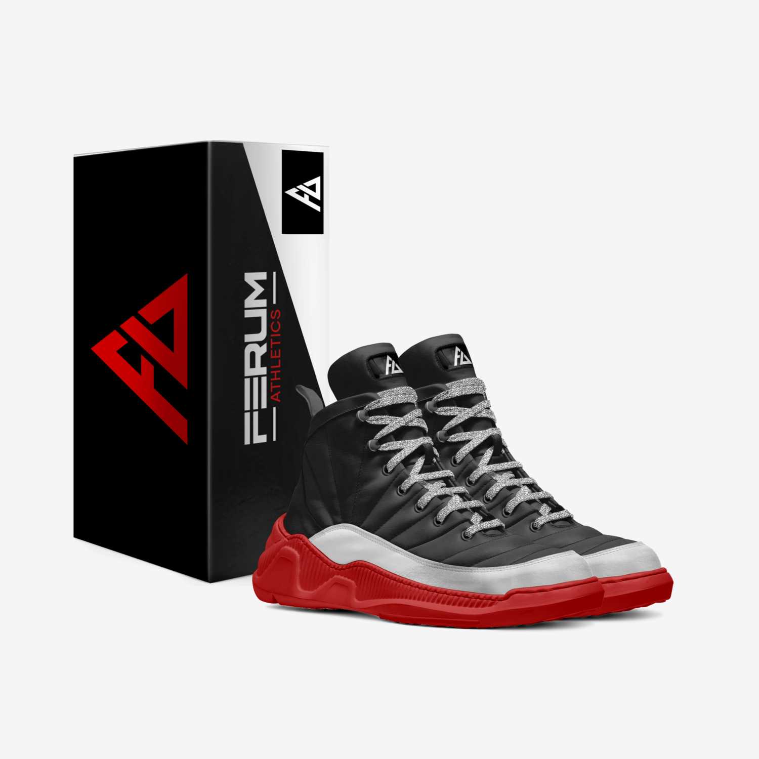 FA POST FACTO 1 custom made in Italy shoes by Ferum Athletics | Box view
