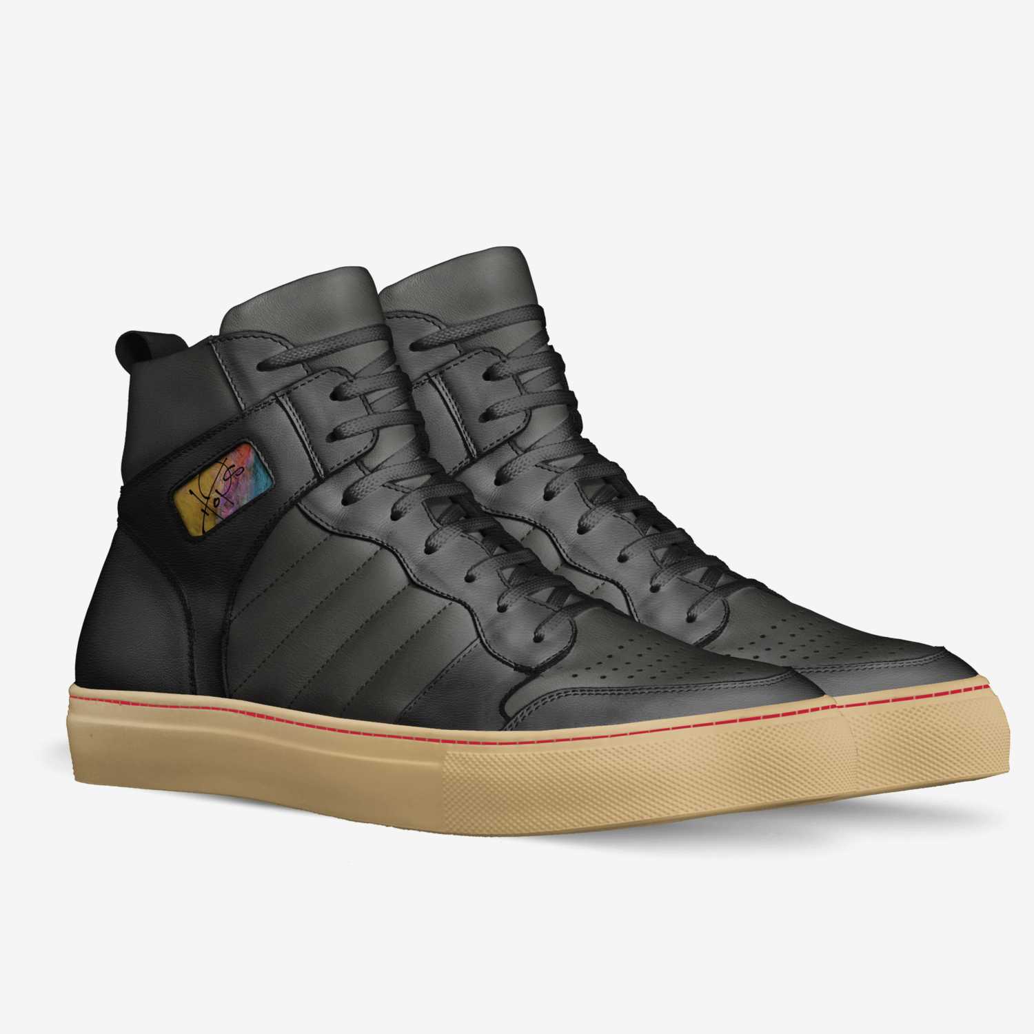 Hops custom made in Italy shoes by Steven Hopson | Double view