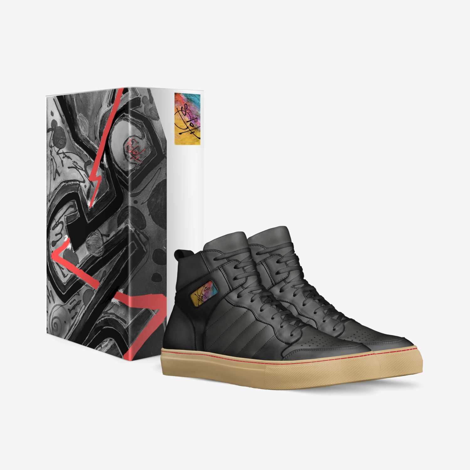 Hops custom made in Italy shoes by Steven Hopson | Box view
